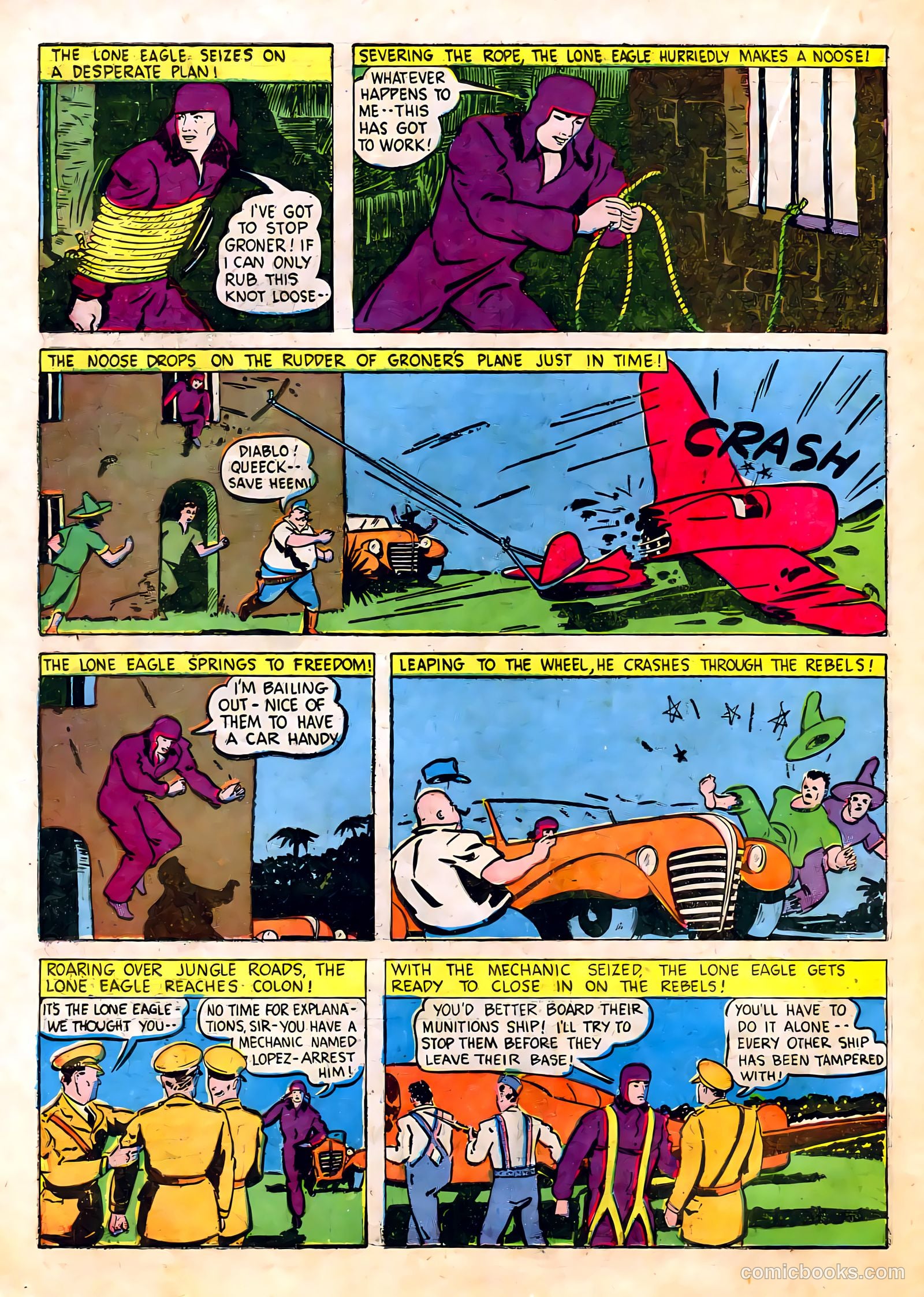 Thrilling Comics #7 (1940) — page 42 of 68