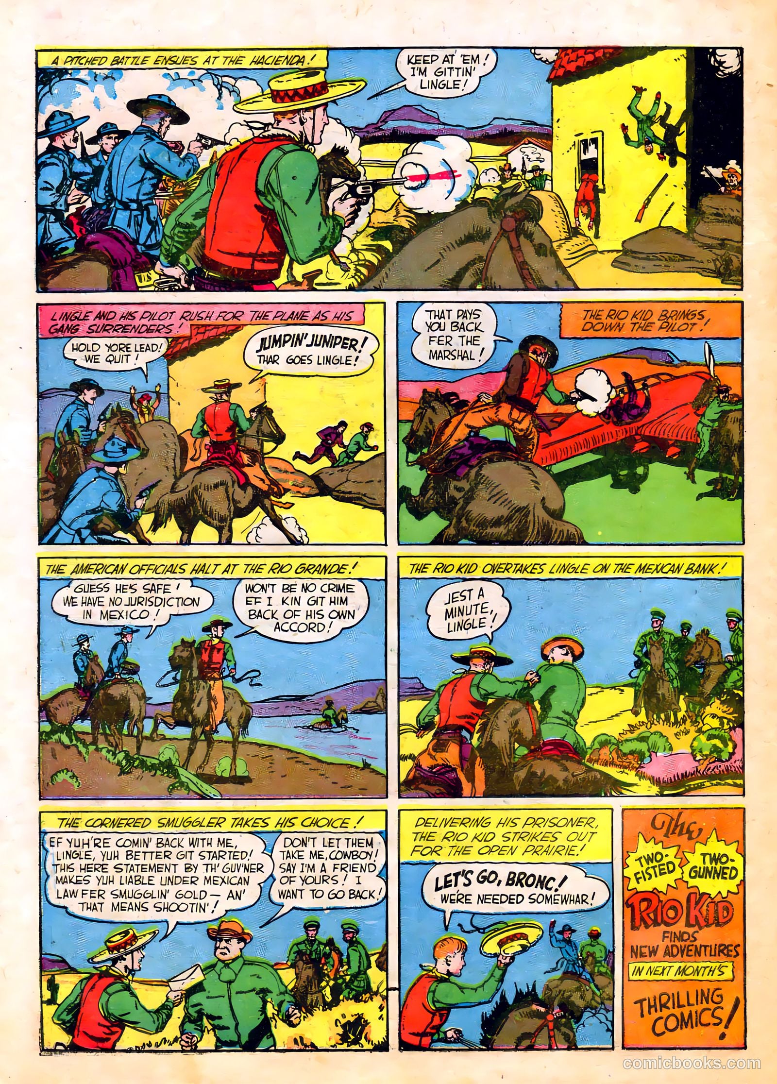 Thrilling Comics #7 (1940) — page 50 of 68