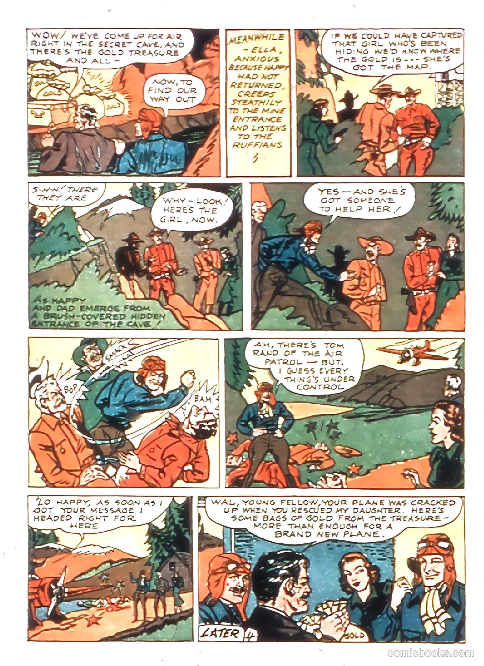 Thrilling Comics #7 (1940) — page 64 of 68
