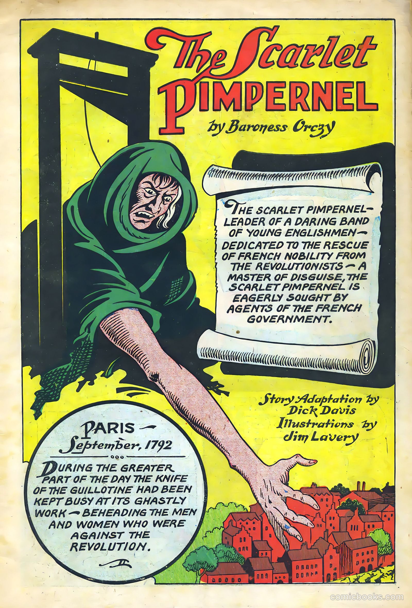 Stories By Famous Authors Illustrated 1 - Scarlet Pimpenel #1 — page 3 of 53