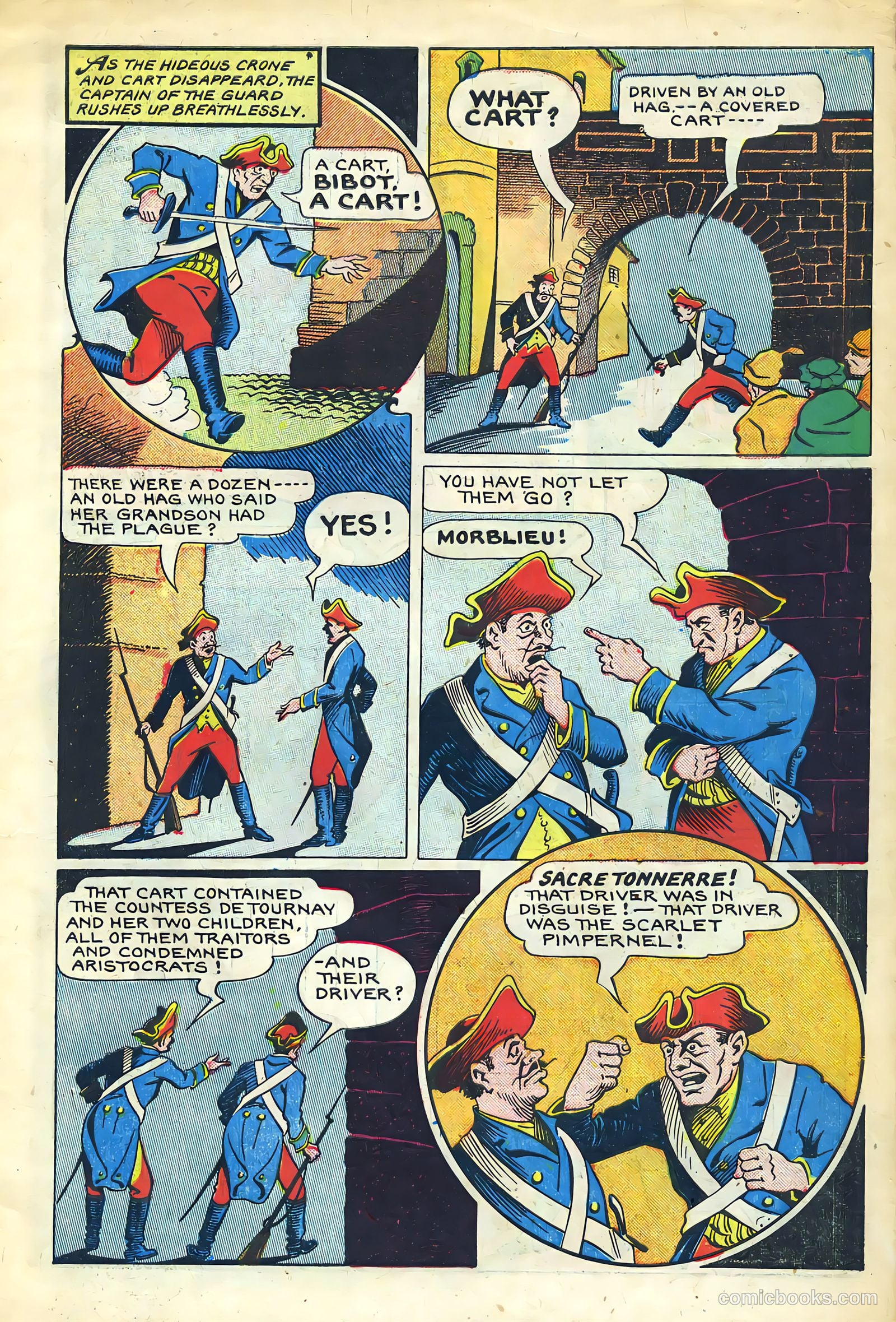 Stories By Famous Authors Illustrated 1 - Scarlet Pimpenel #1 — page 5 of 53