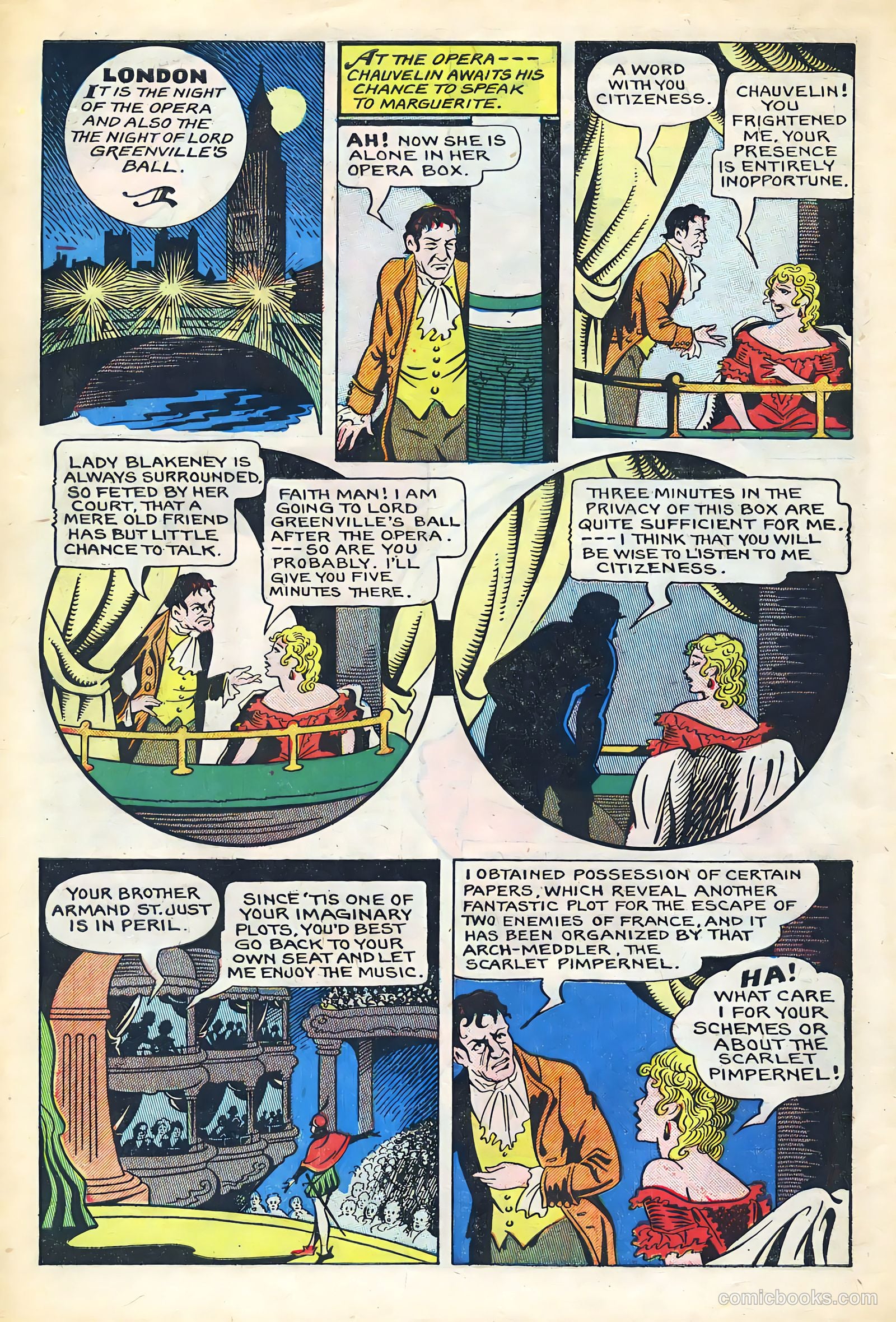 Stories By Famous Authors Illustrated 1 - Scarlet Pimpenel #1 — page 10 of 53