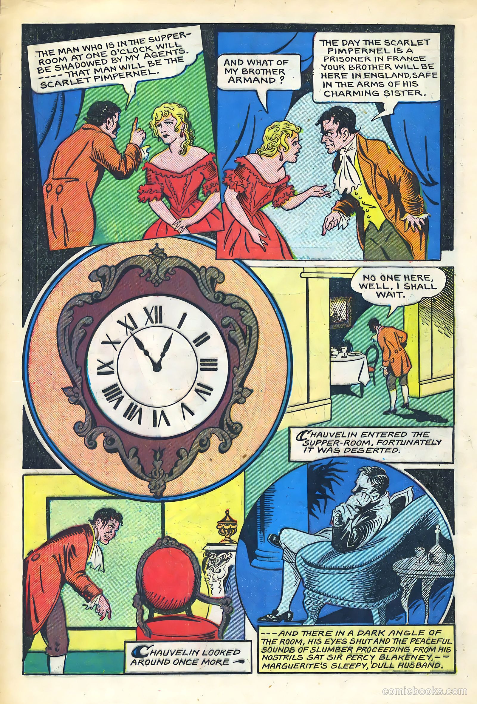 Stories By Famous Authors Illustrated 1 - Scarlet Pimpenel #1 — page 16 of 53