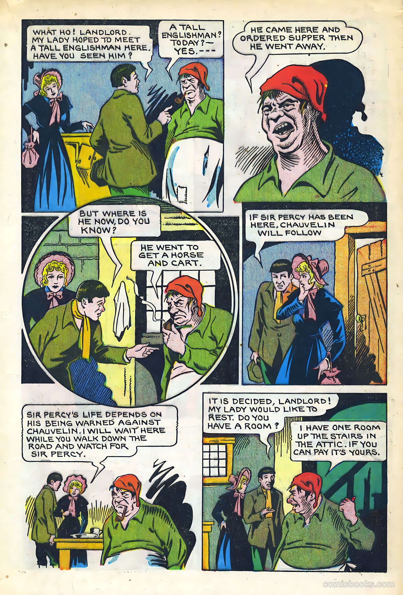Stories By Famous Authors Illustrated 1 - Scarlet Pimpenel #1 — page 25 of 53
