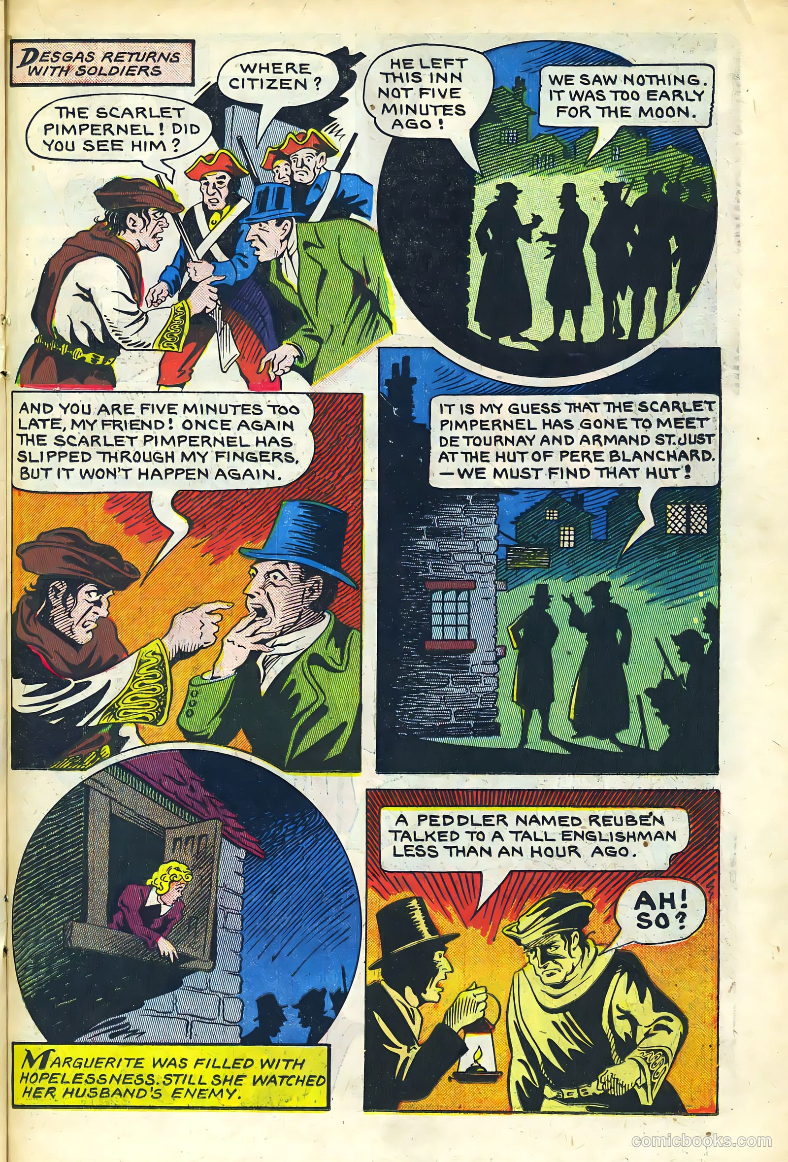 Stories By Famous Authors Illustrated 1 - Scarlet Pimpenel #1 — page 29 of 53