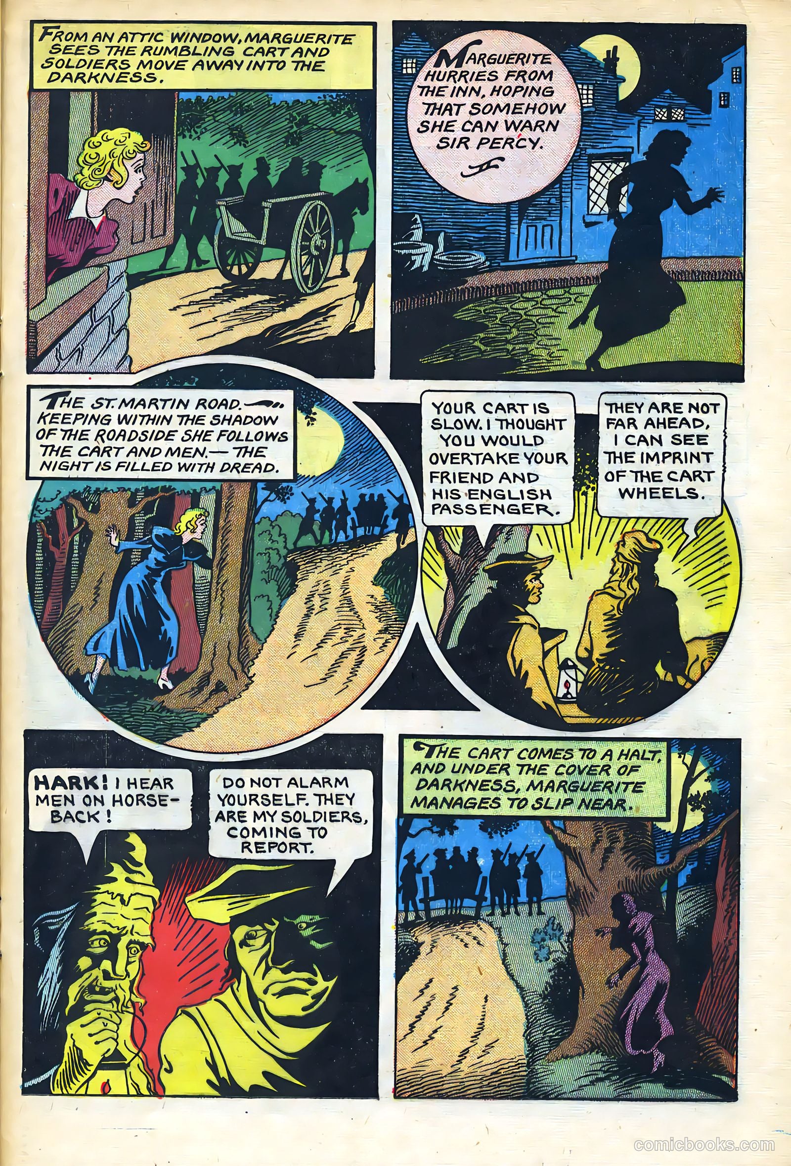 Stories By Famous Authors Illustrated 1 - Scarlet Pimpenel #1 — page 33 of 53