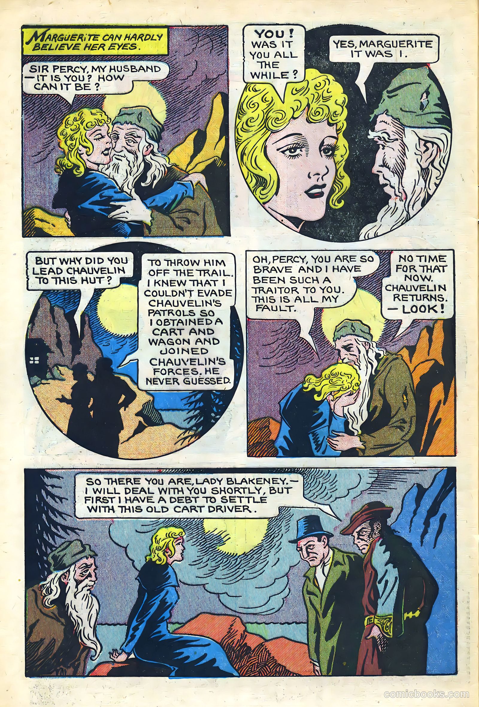 Stories By Famous Authors Illustrated 1 - Scarlet Pimpenel #1 — page 42 of 53