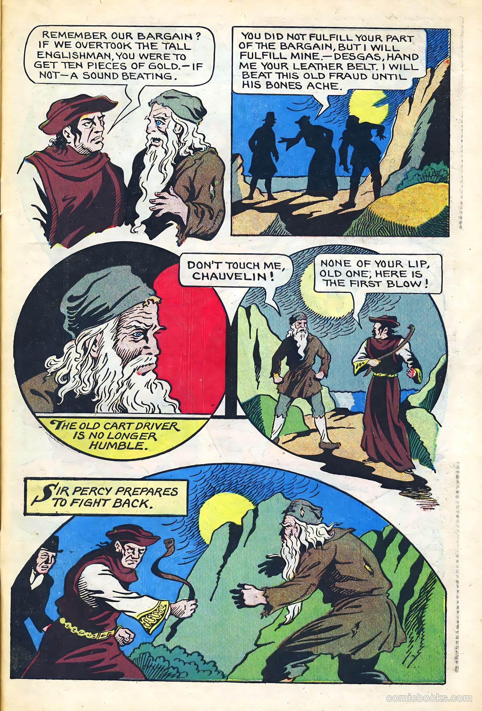 Stories By Famous Authors Illustrated 1 - Scarlet Pimpenel #1 — page 43 of 53