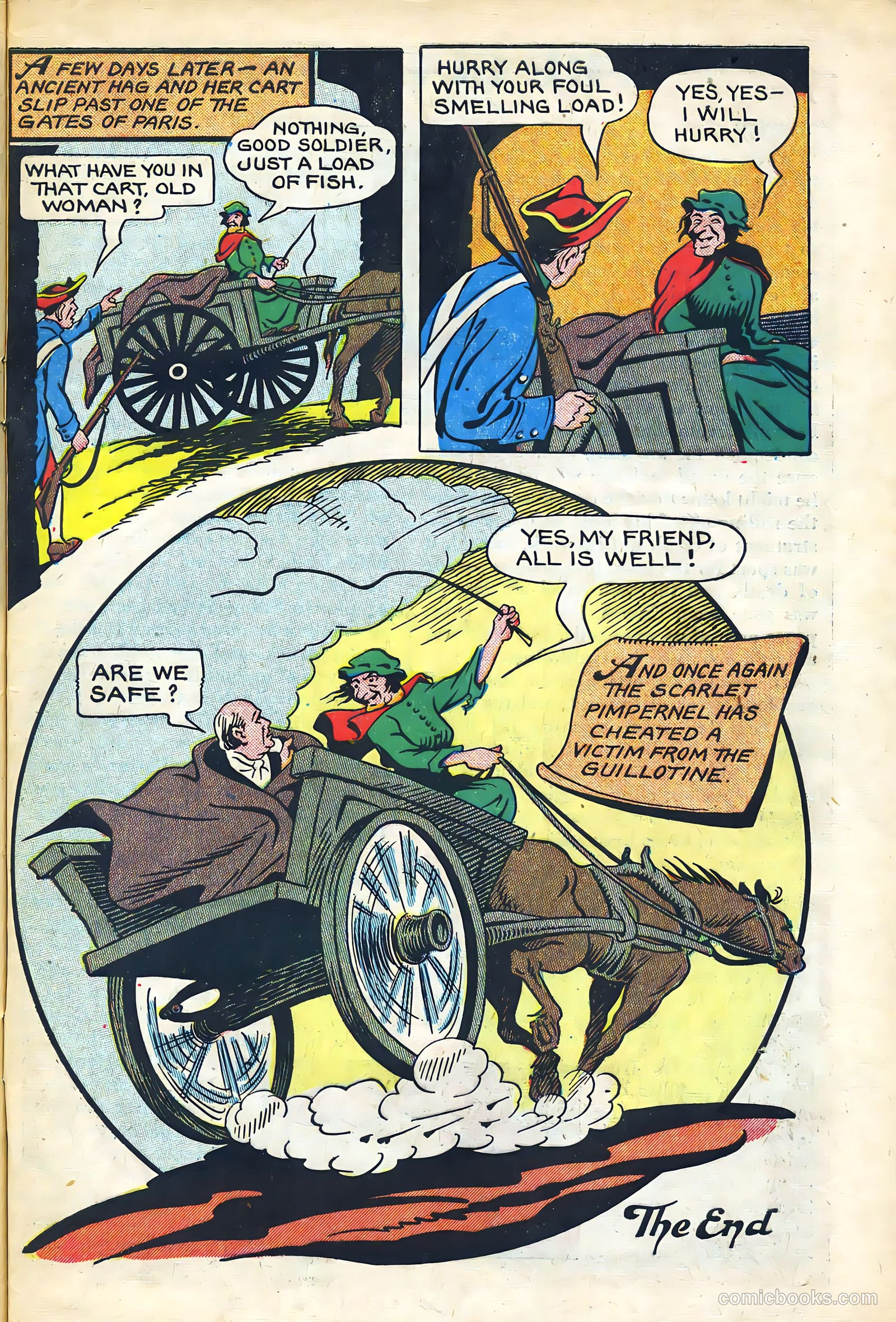 Stories By Famous Authors Illustrated 1 - Scarlet Pimpenel #1 — page 47 of 53
