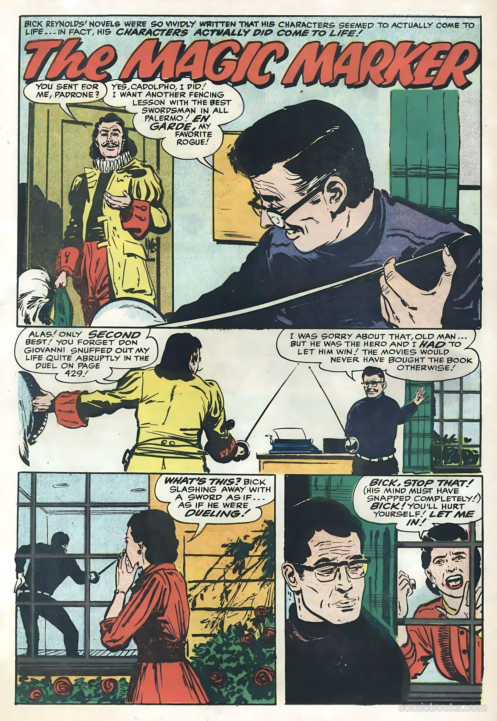 Black Magic #45 (1953) — page 30 of 36