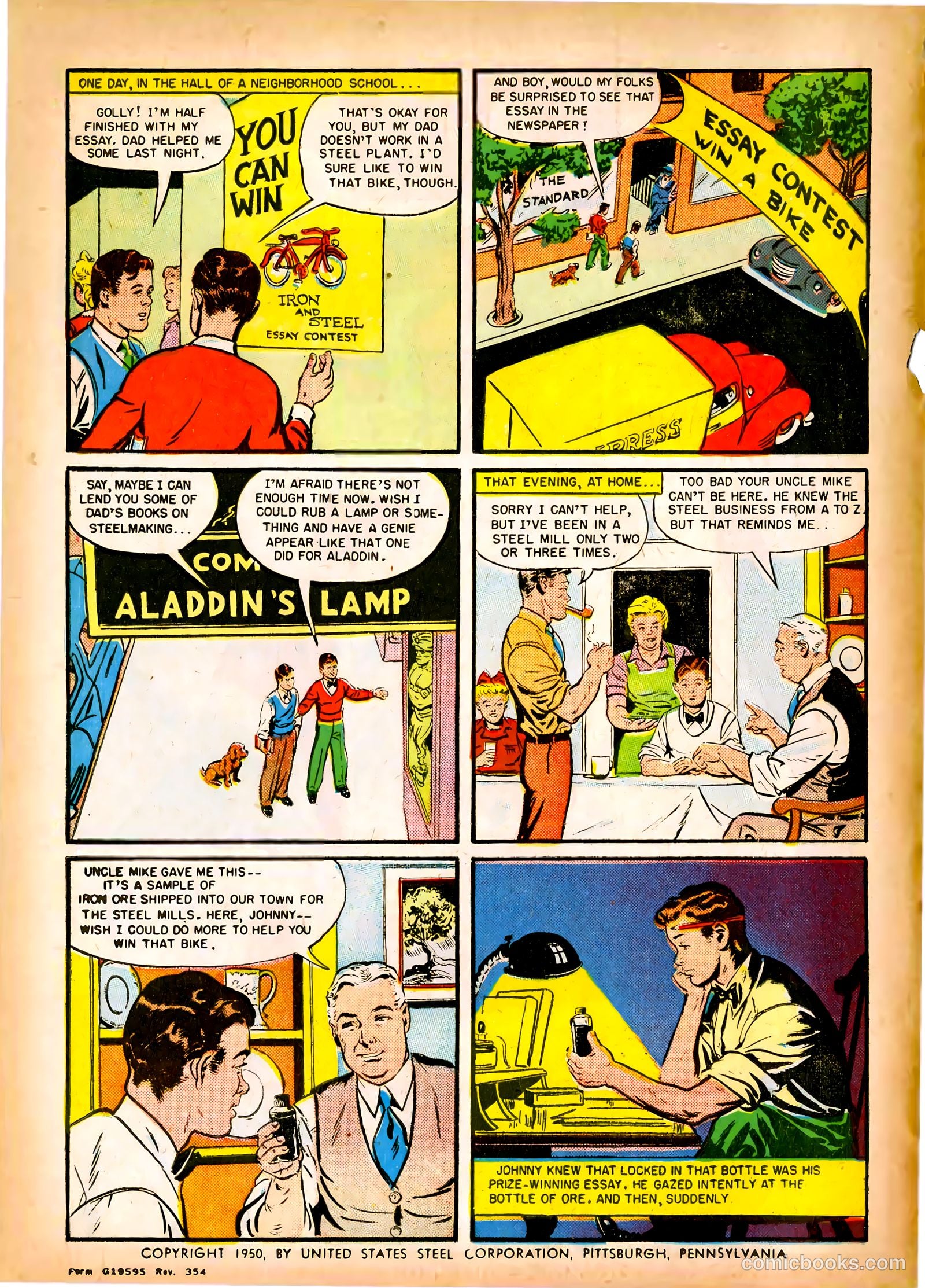 Joe the Genie of Steel #nn (1950) — page 2 of 16