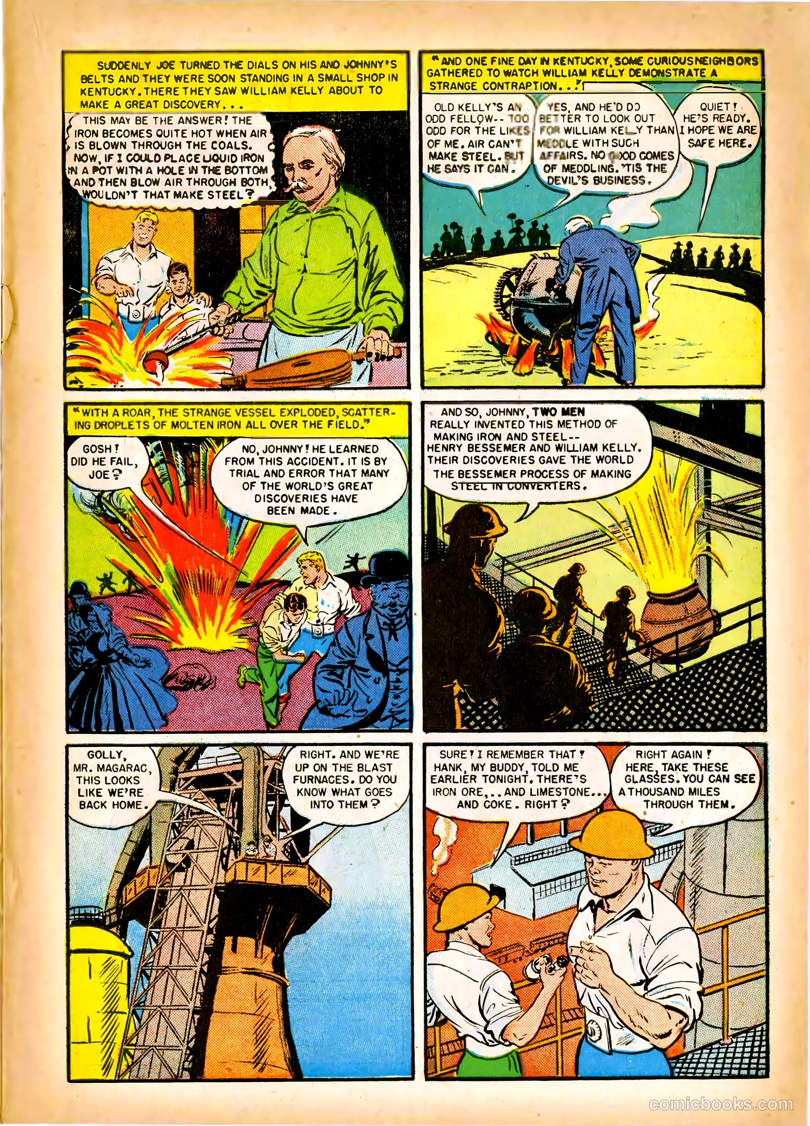 Joe the Genie of Steel #nn (1950) — page 7 of 16
