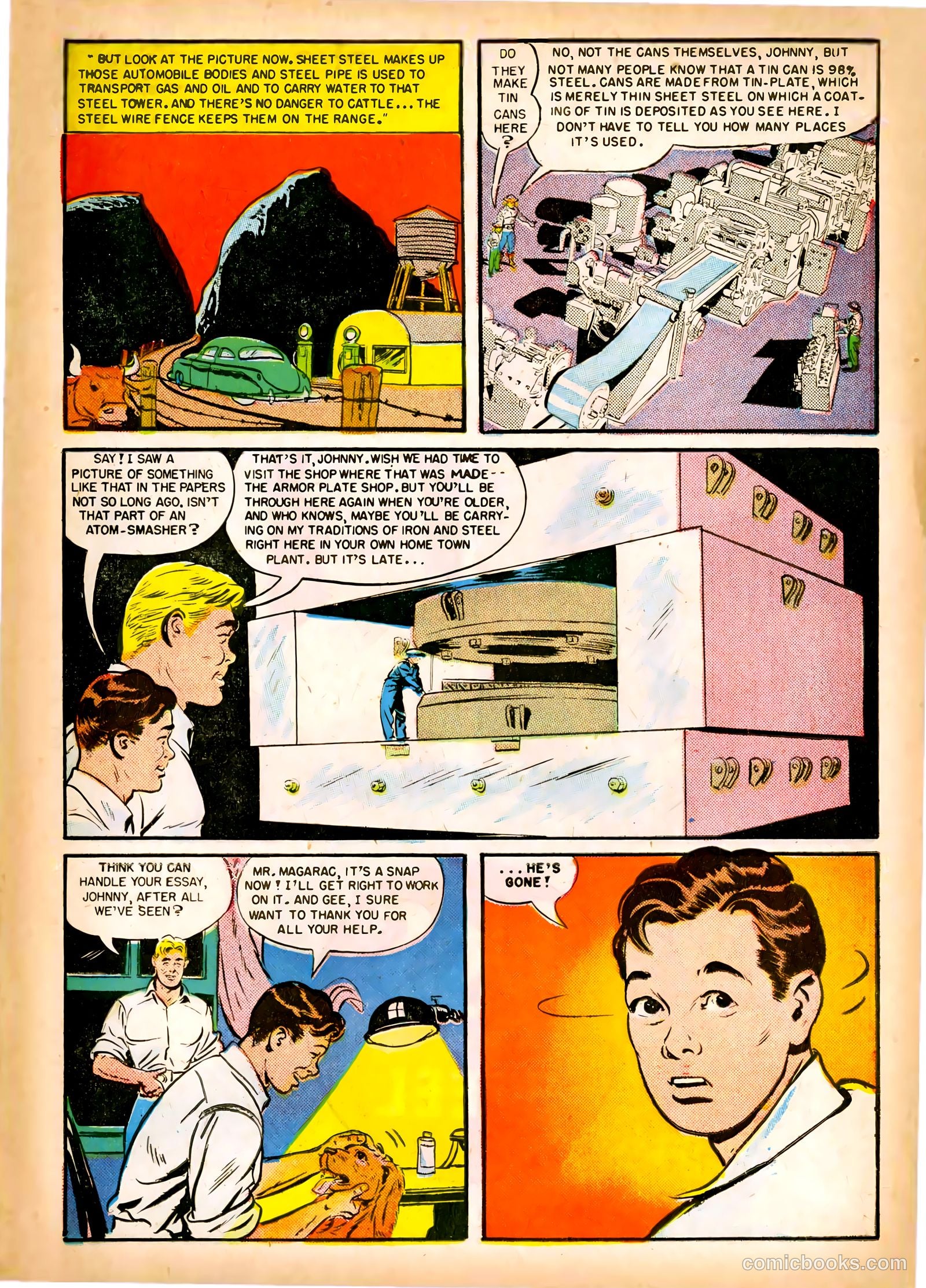Joe the Genie of Steel #nn (1950) — page 15 of 16