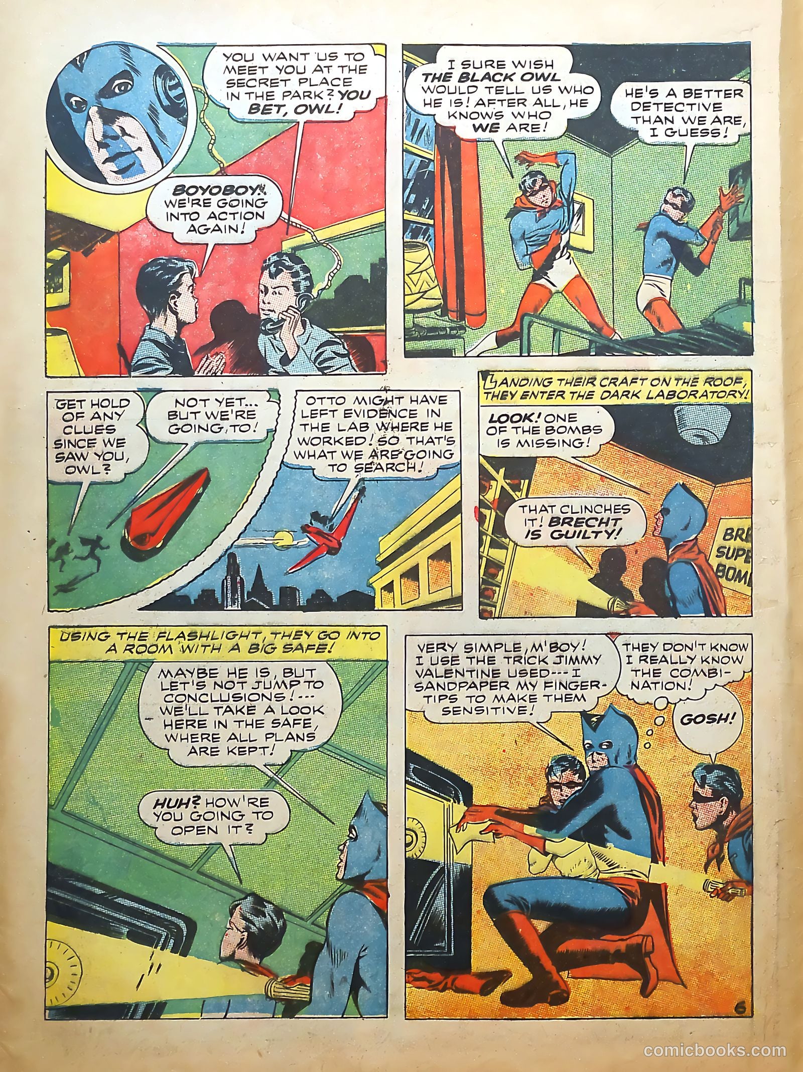 Prize Comics #37 (1940) — page 5 of 54