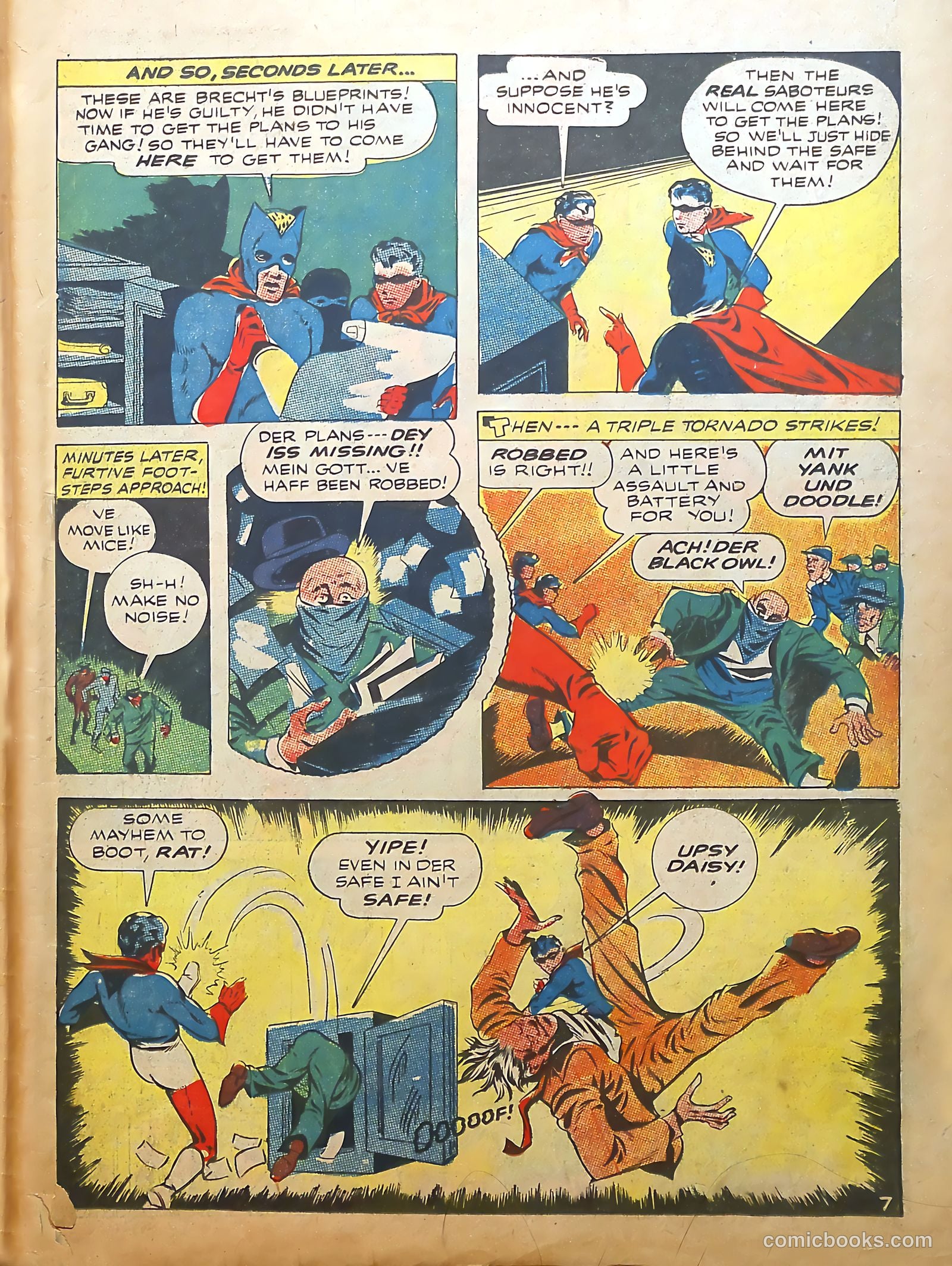 Prize Comics #37 (1940) — page 6 of 54