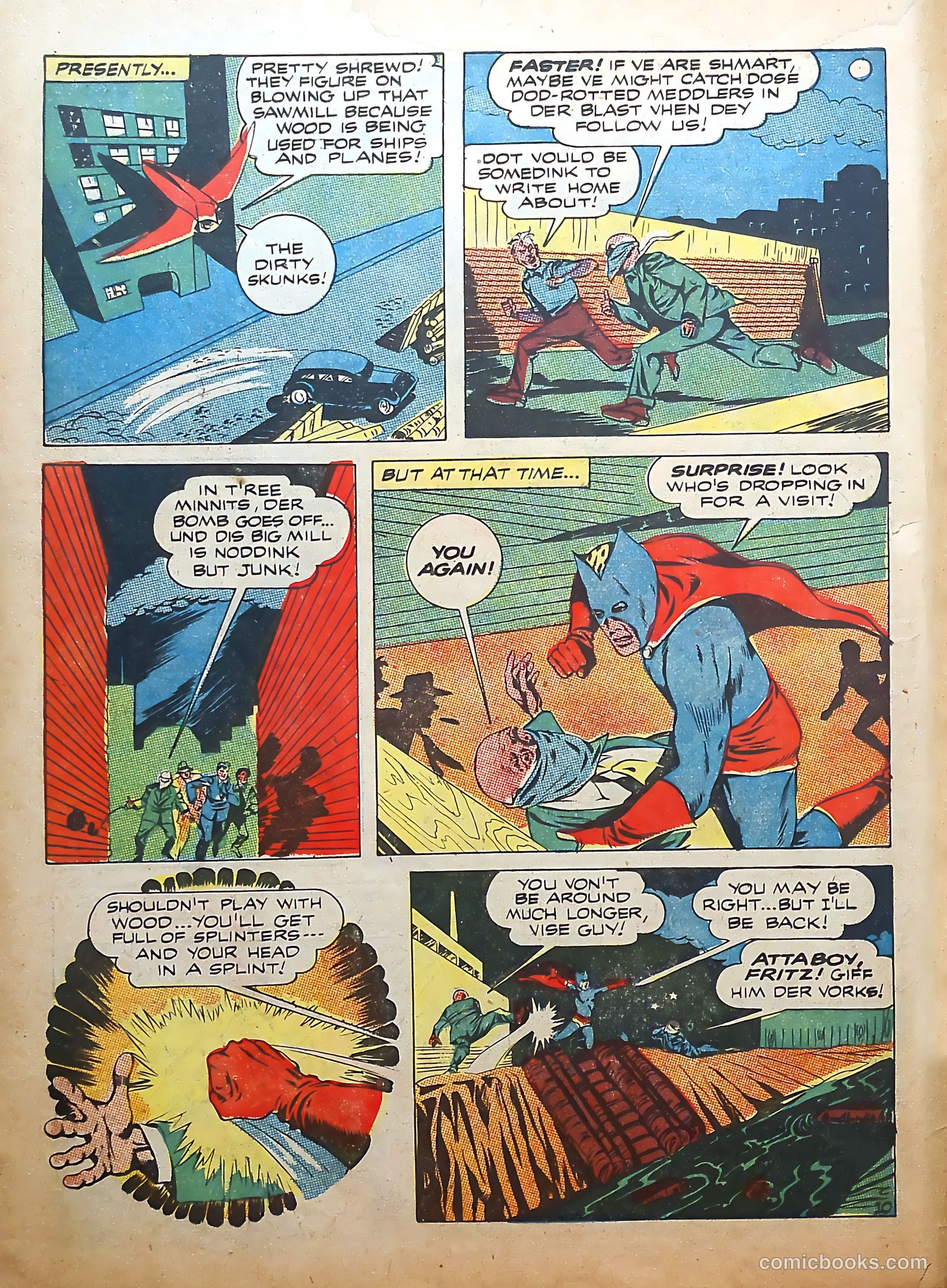Prize Comics #37 (1940) — page 9 of 54