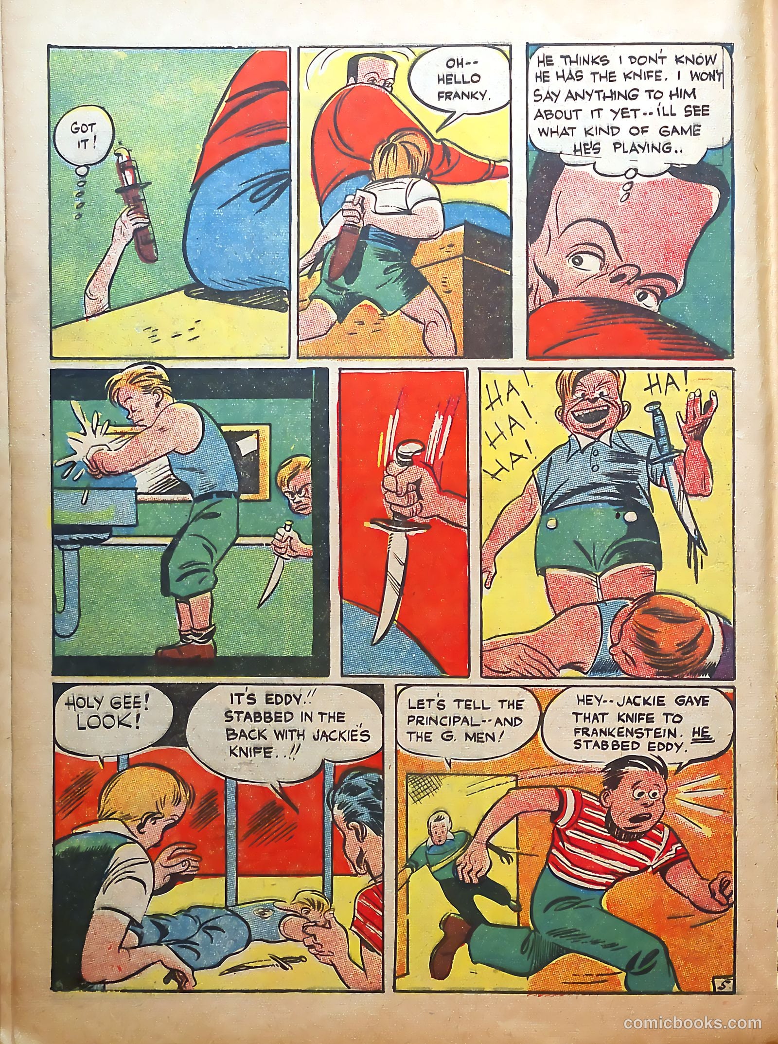 Prize Comics #37 (1940) — page 25 of 54