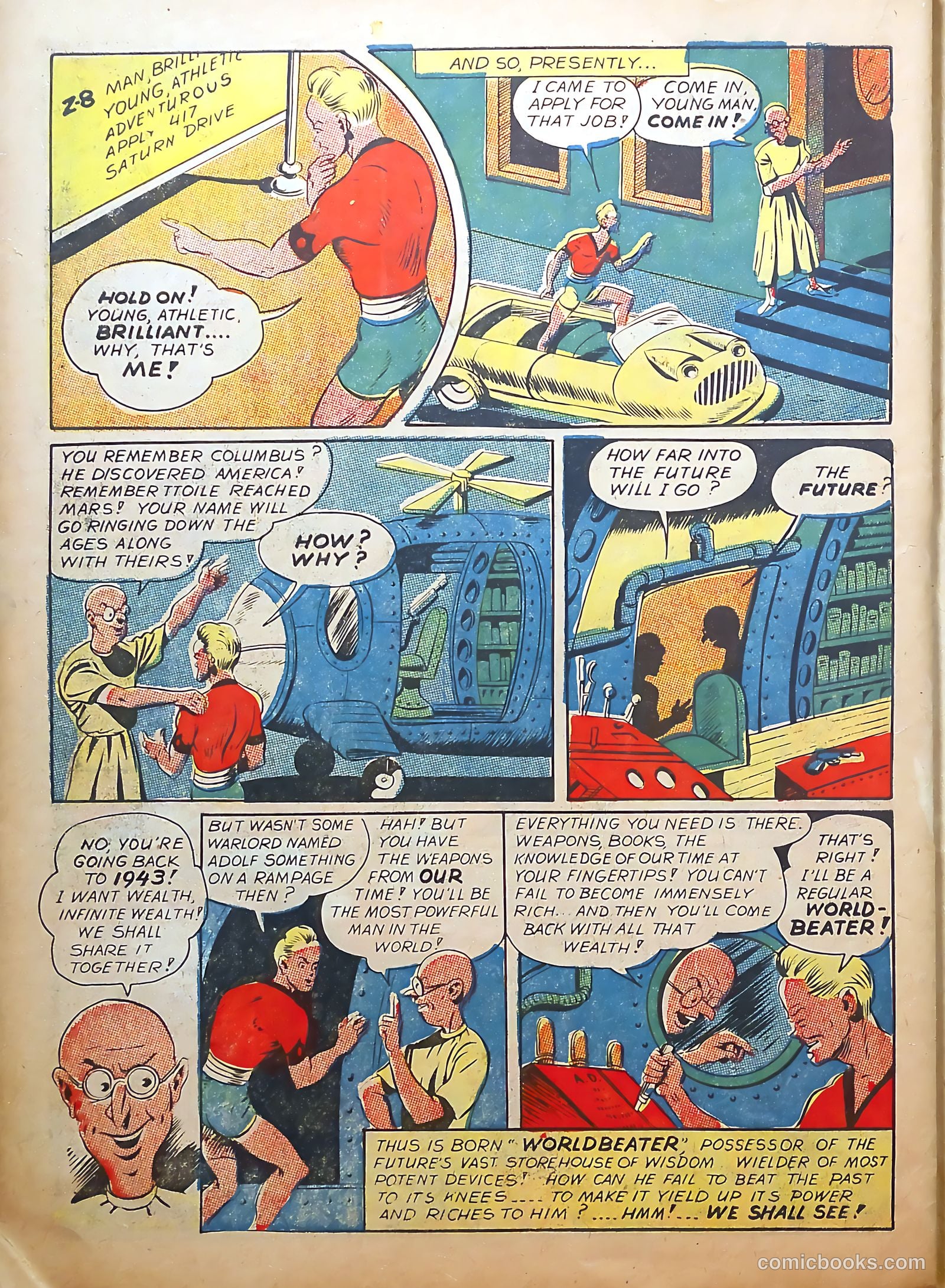 Prize Comics #37 (1940) — page 31 of 54