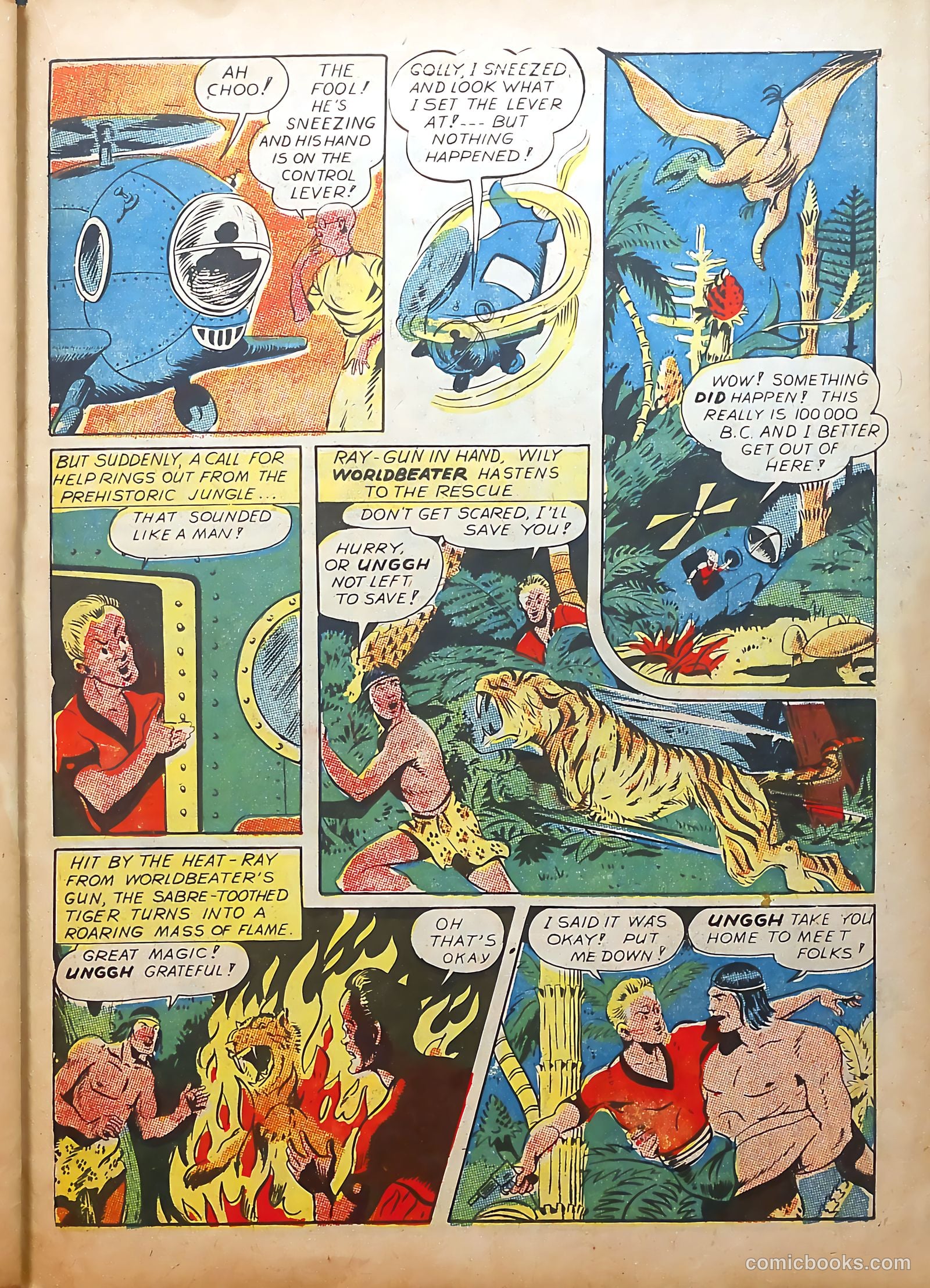 Prize Comics #37 (1940) — page 32 of 54