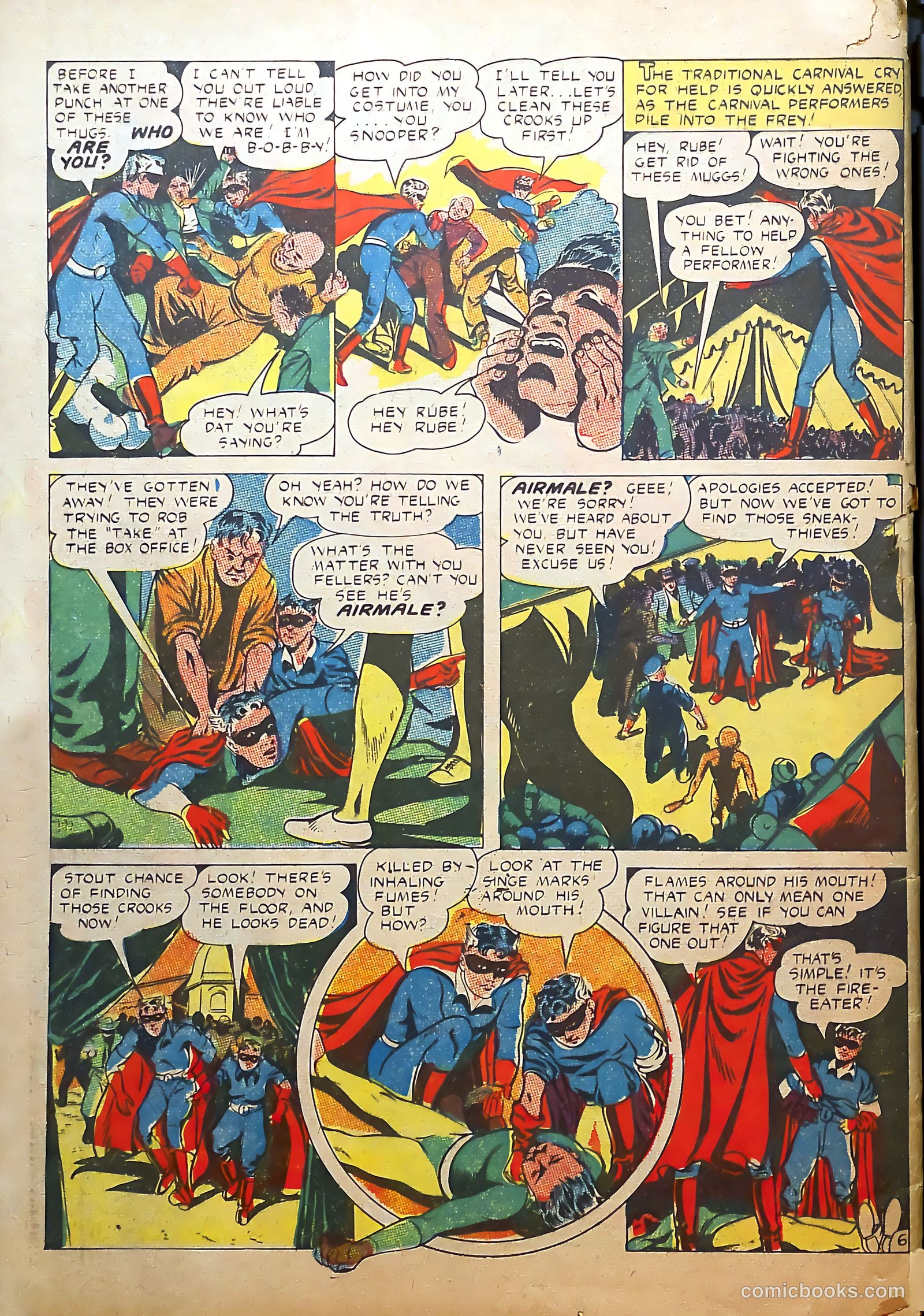 Prize Comics #37 (1940) — page 53 of 54