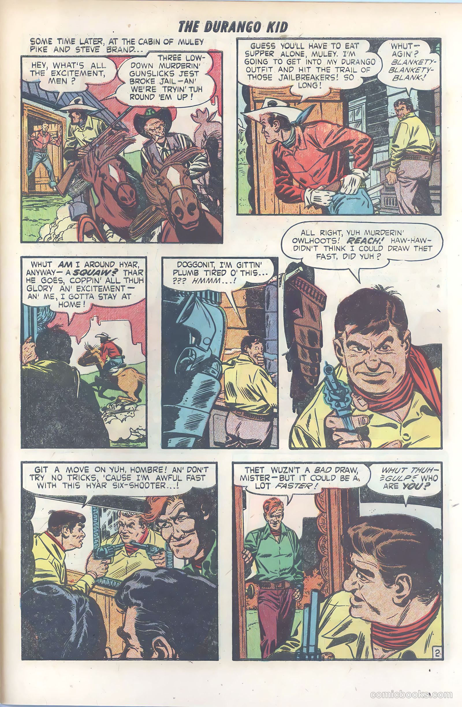 Durango Kid #16 (1955) — page 29 of 36
