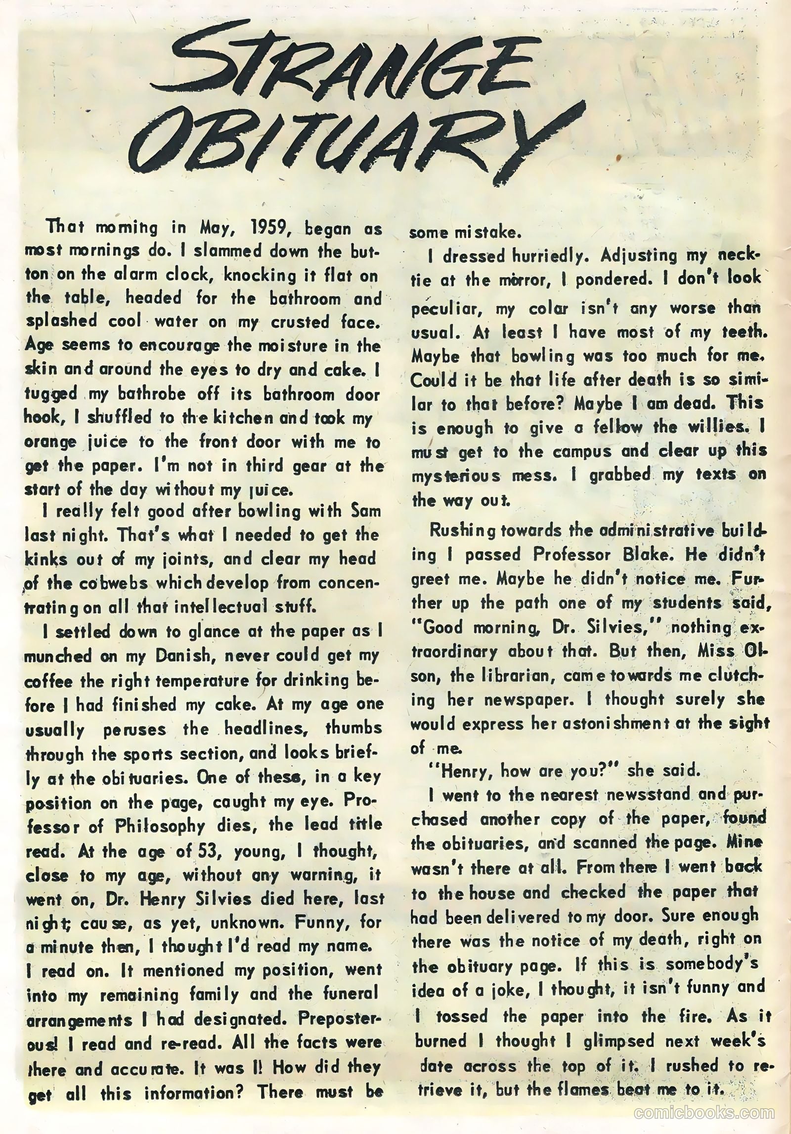 Black Magic #42 (1953) — page 30 of 36