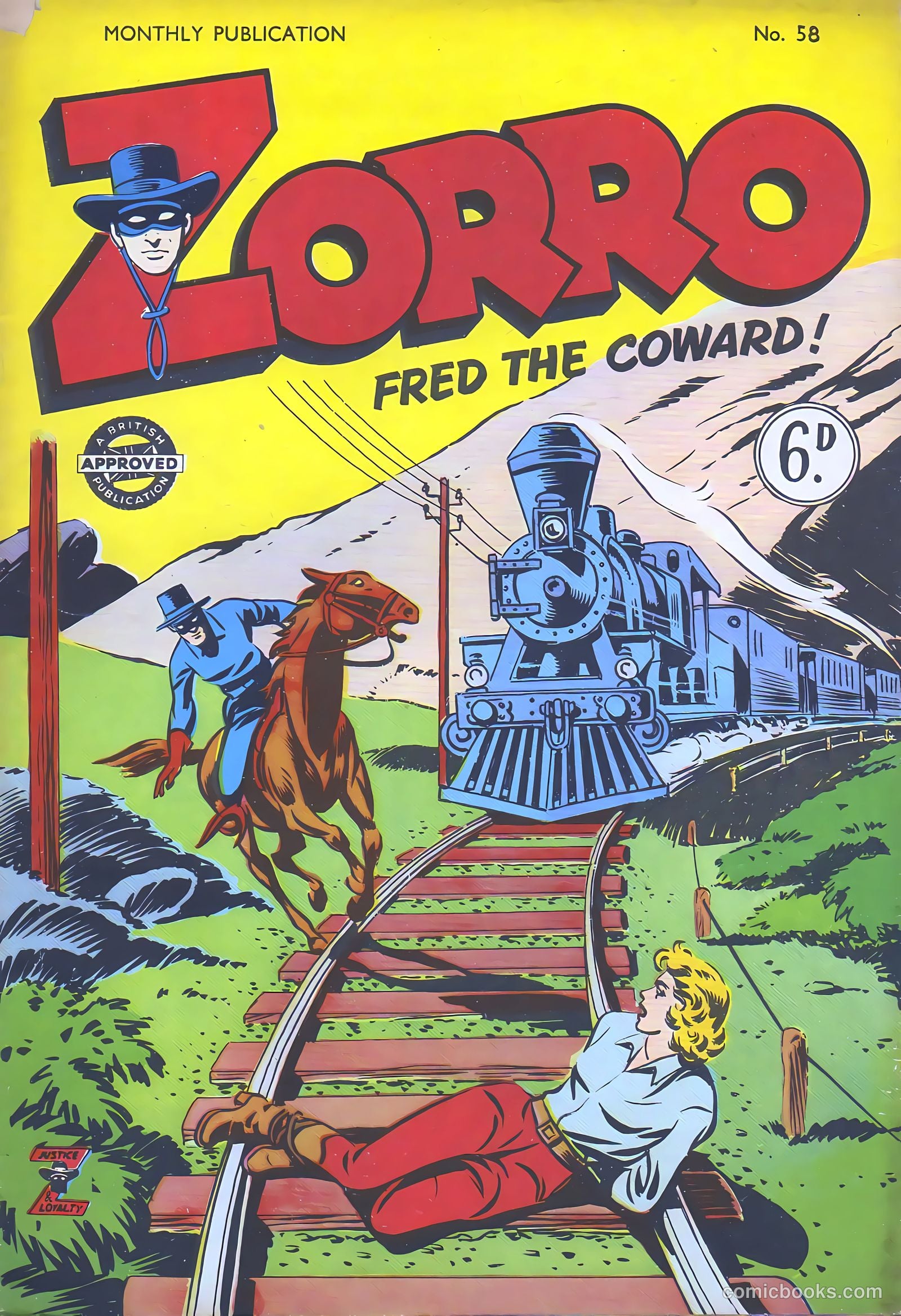 Zorro 58 - Fred the Coward #1
