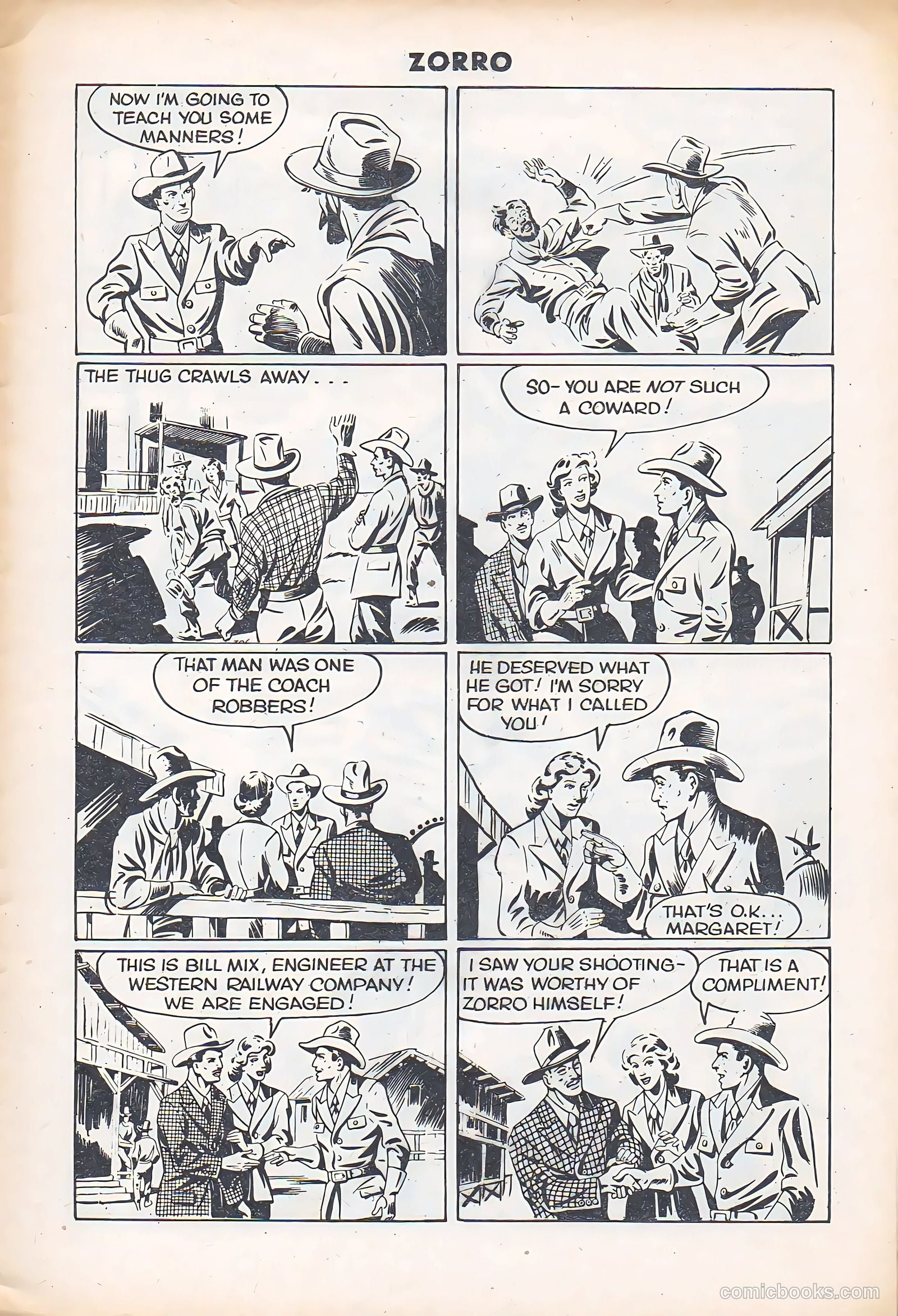 Zorro 58 - Fred the Coward #1 — page 5 of 28