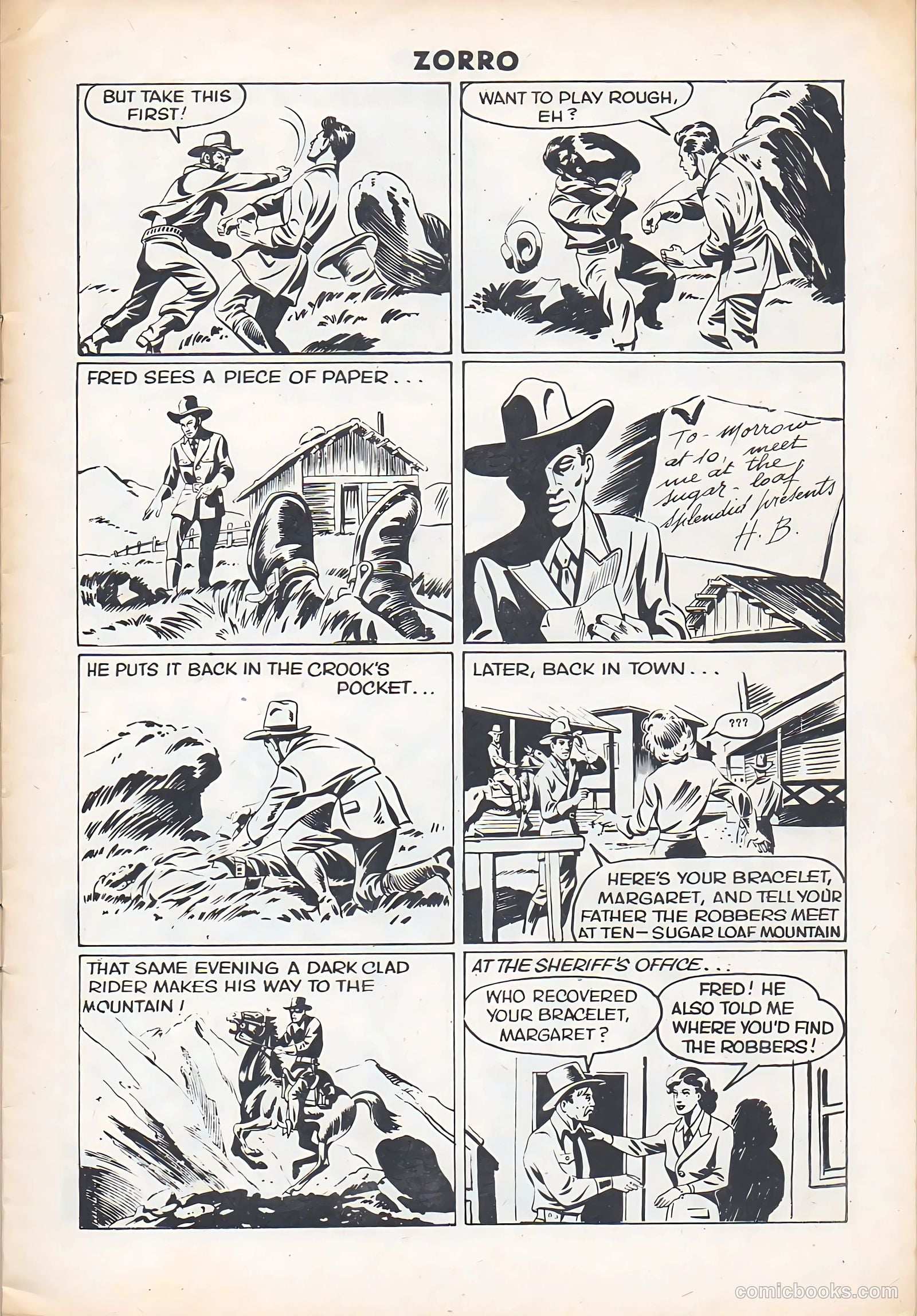 Zorro 58 - Fred the Coward #1 — page 7 of 28