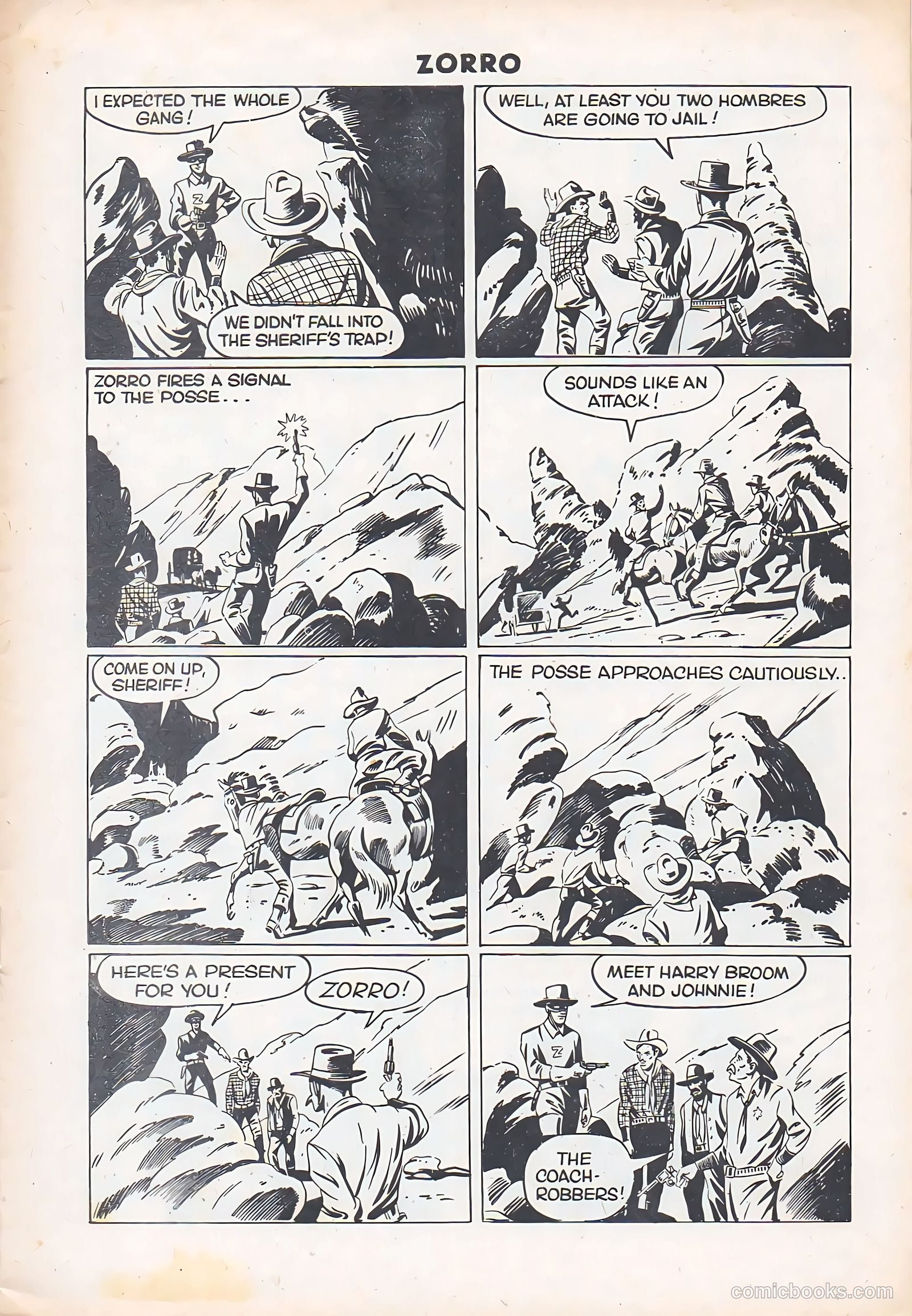 Zorro 58 - Fred the Coward #1 — page 9 of 28
