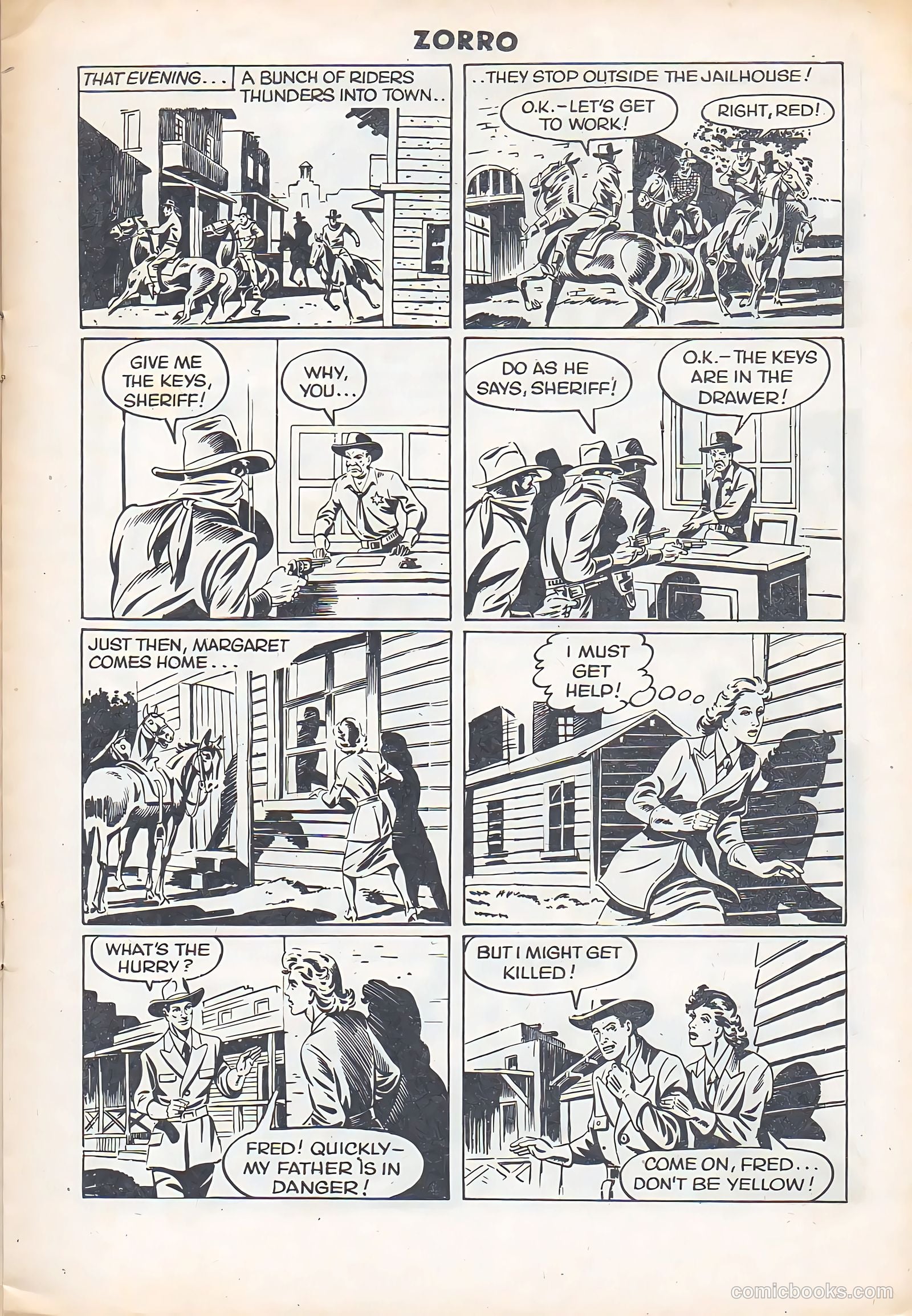 Zorro 58 - Fred the Coward #1 — page 11 of 28