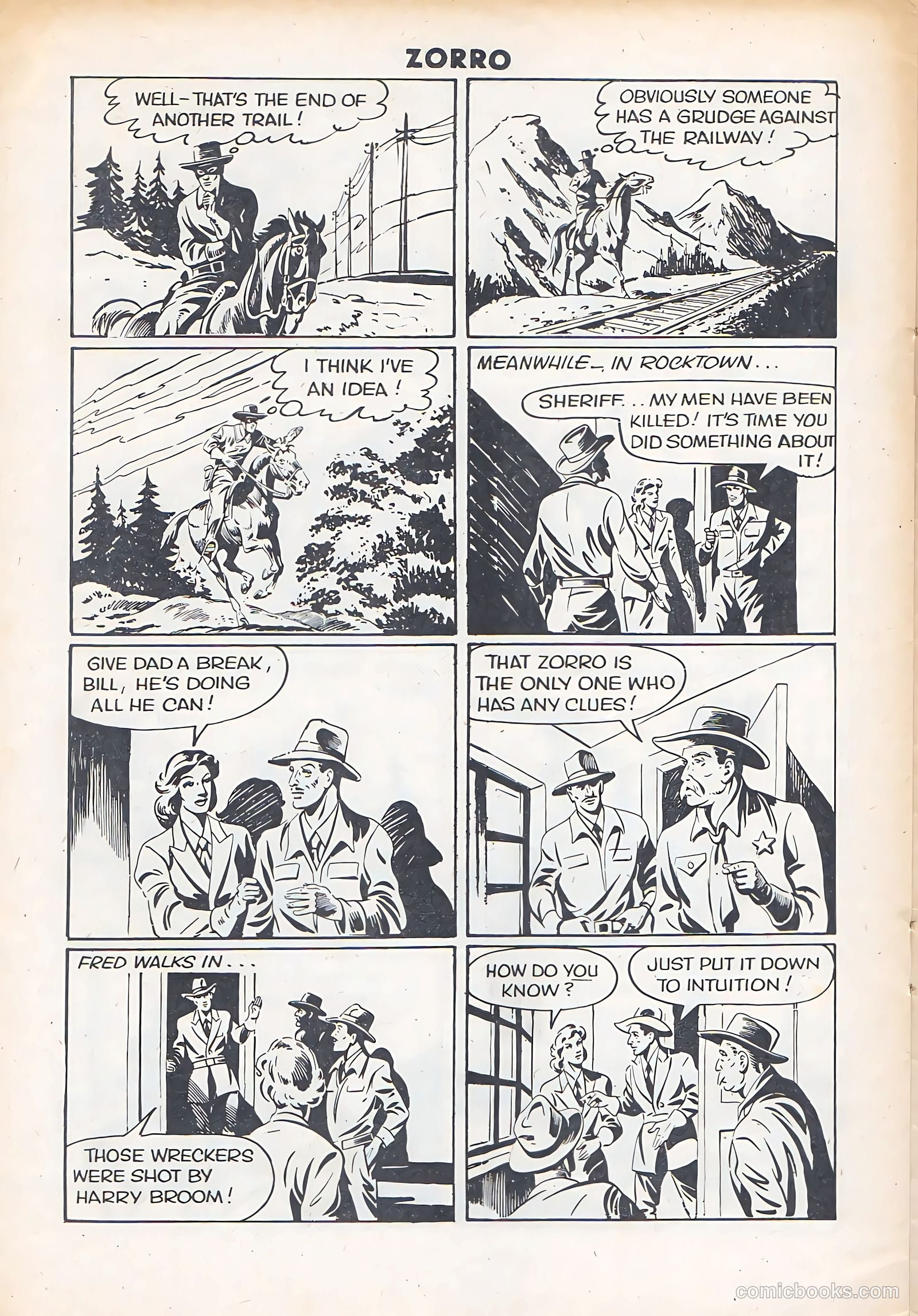 Zorro 58 - Fred the Coward #1 — page 18 of 28