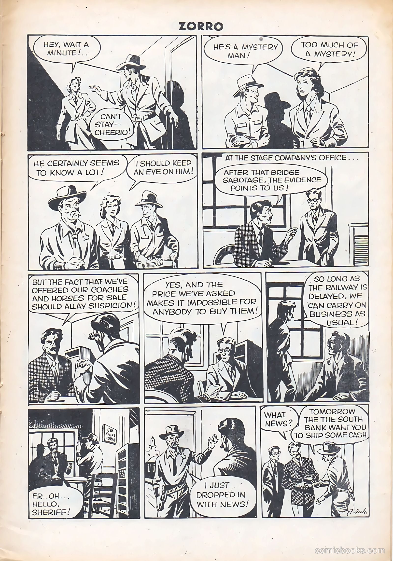 Zorro 58 - Fred the Coward #1 — page 19 of 28