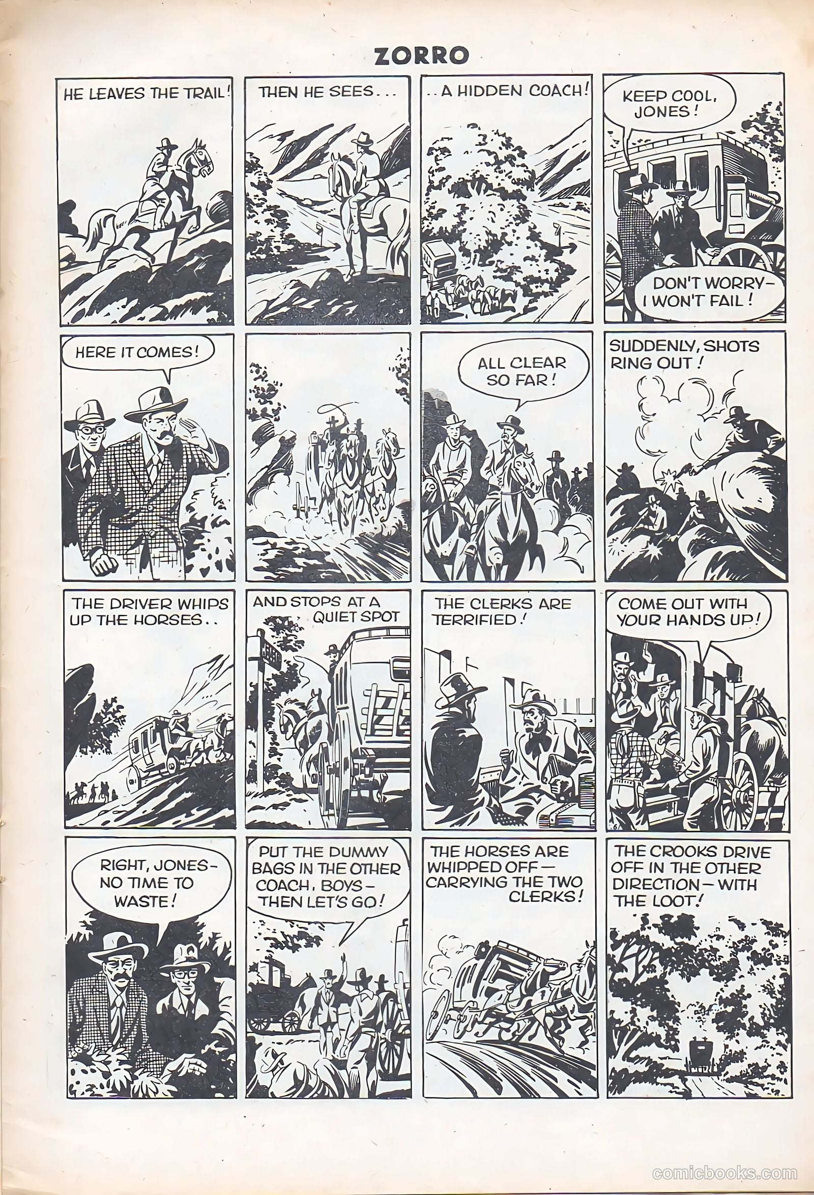 Zorro 58 - Fred the Coward #1 — page 21 of 28
