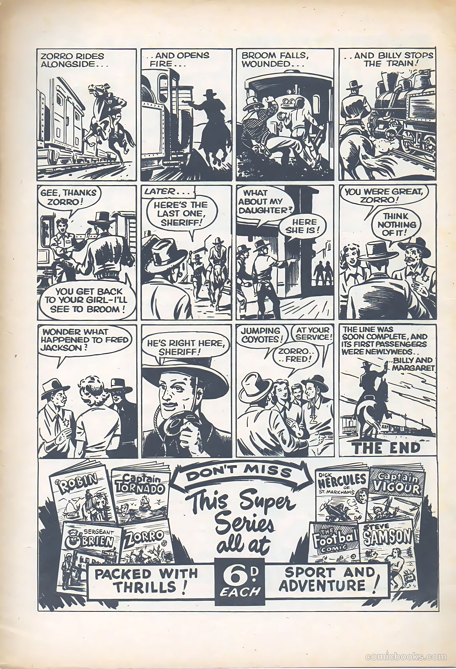 Zorro 58 - Fred the Coward #1 — page 27 of 28
