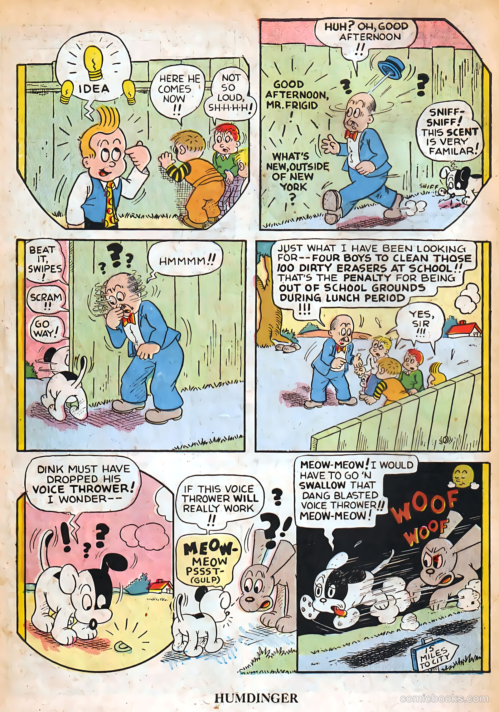 Humdinger v1 #6 — page 50 of 52