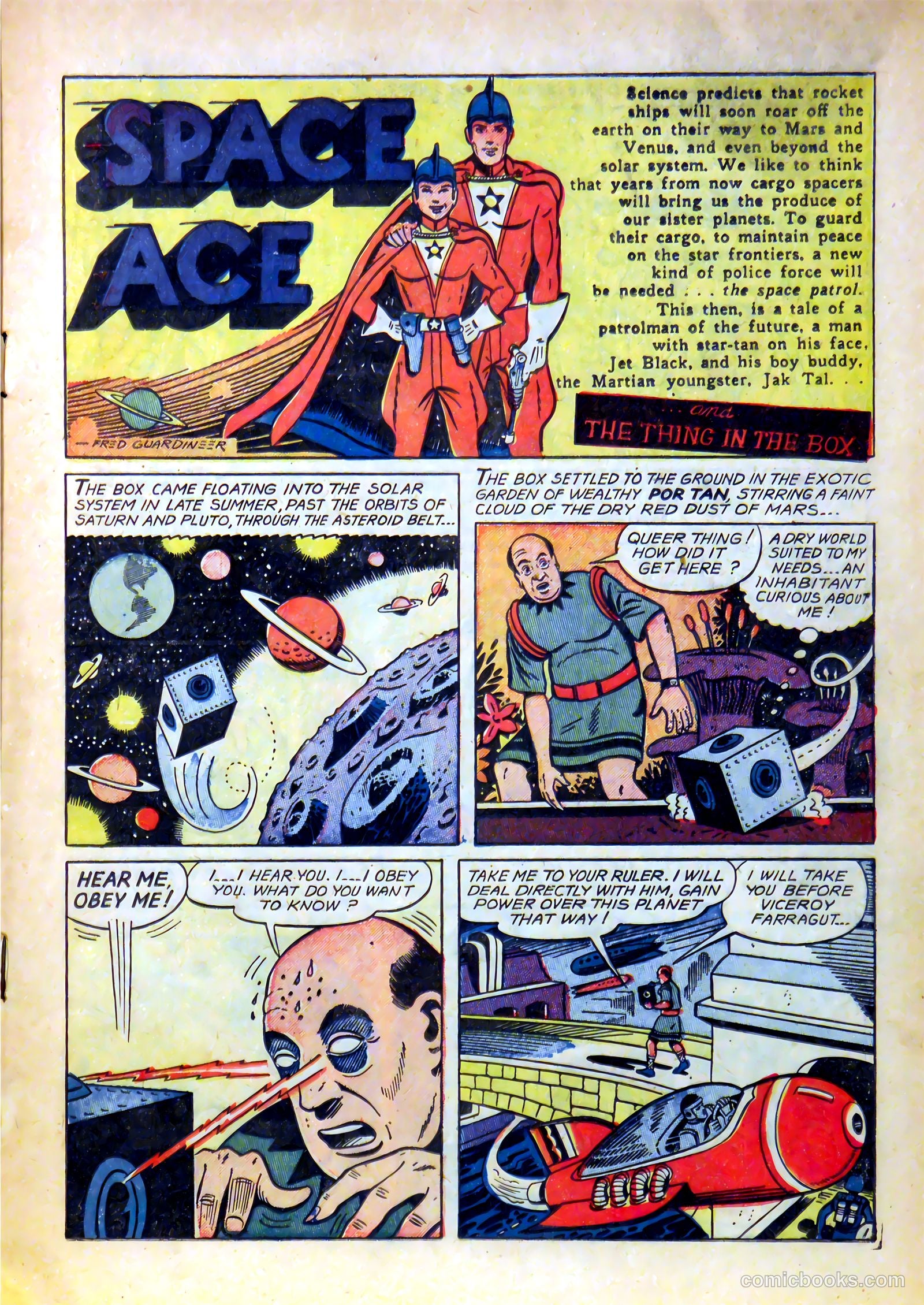 A-1 Comics 61 - Space Ace #5 — page 3 of 36