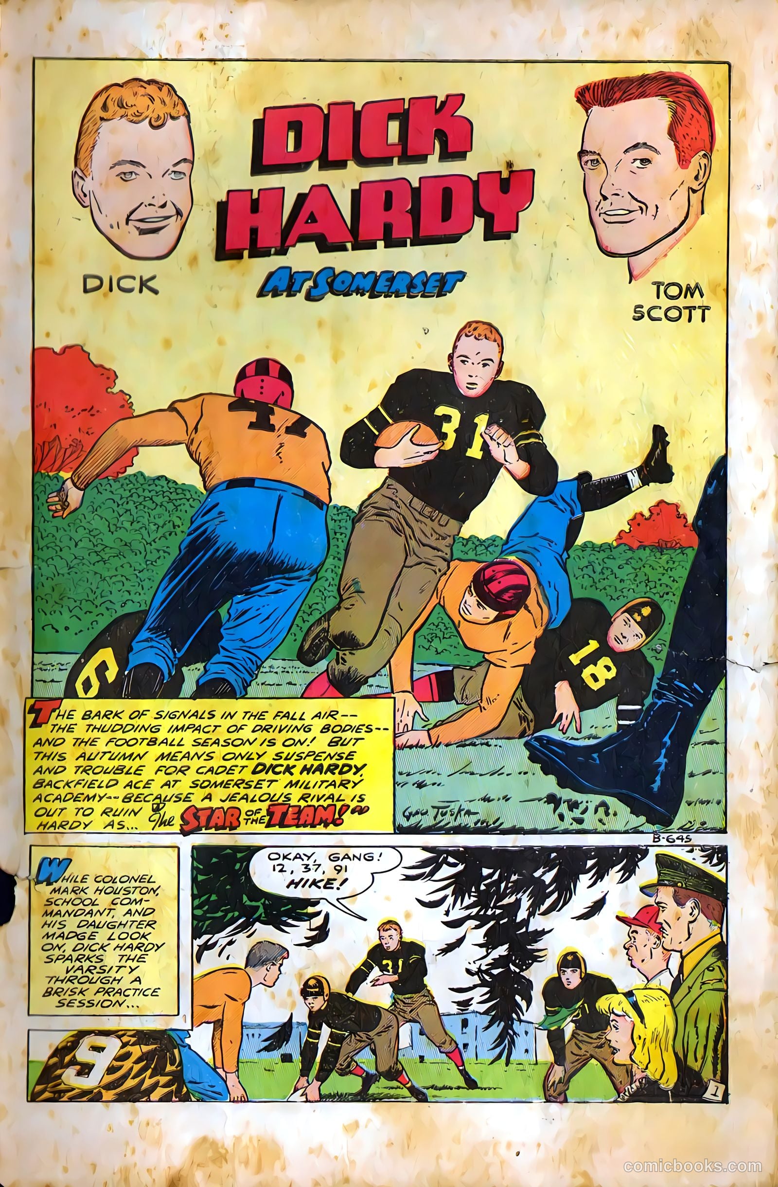 Mel Allen Sports Comics #5 (1949) — page 3 of 36
