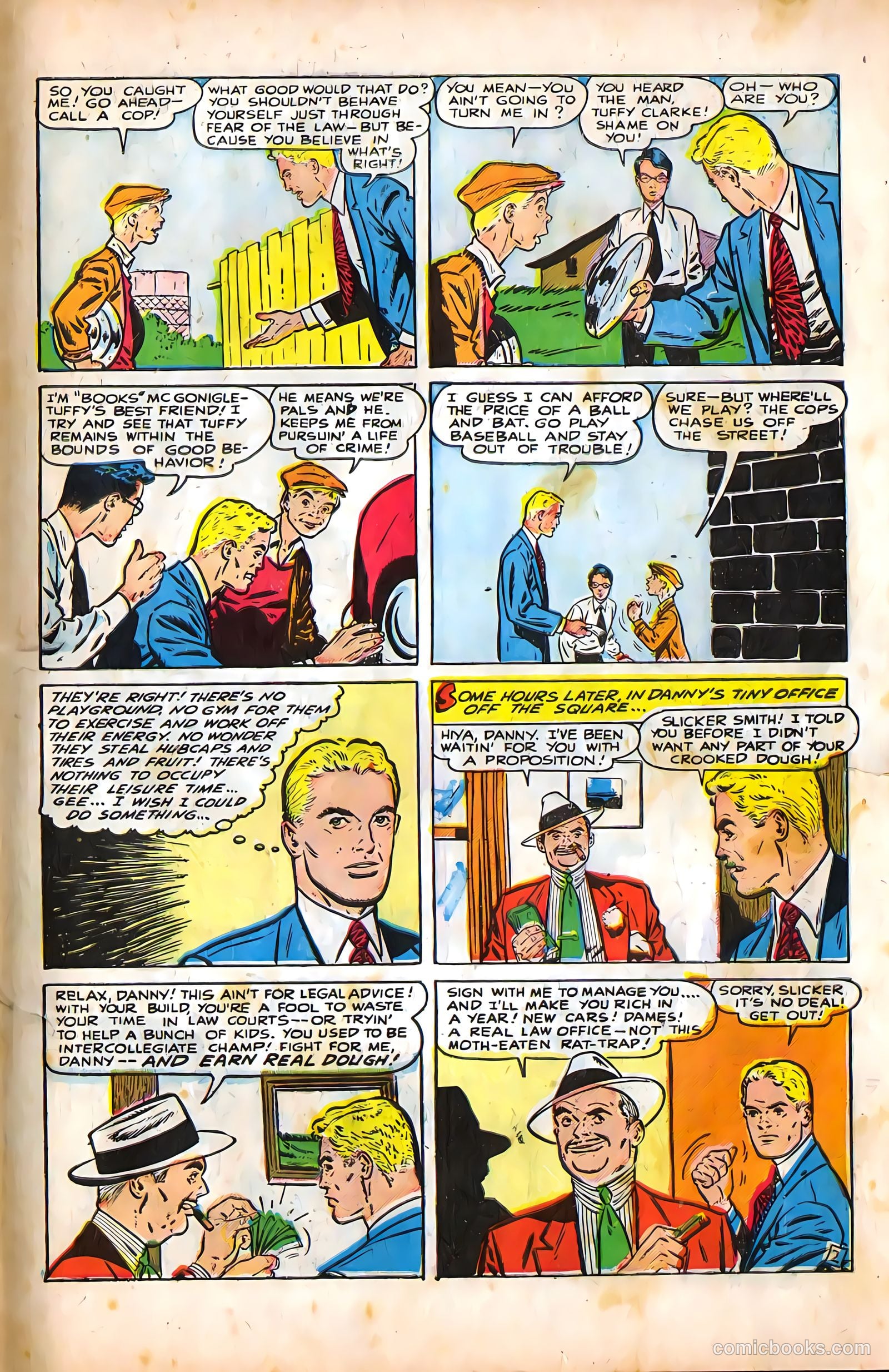 Mel Allen Sports Comics #5 (1949) — page 27 of 36