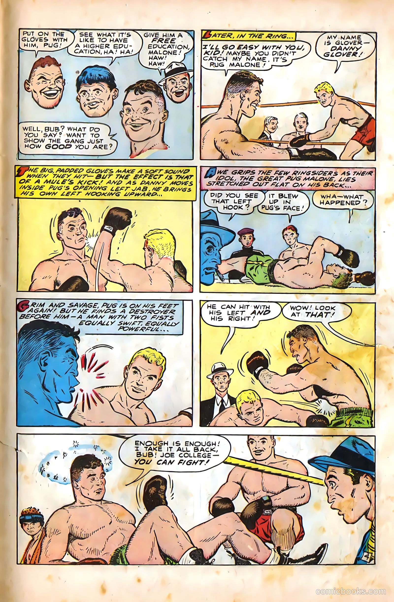 Mel Allen Sports Comics #5 (1949) — page 29 of 36