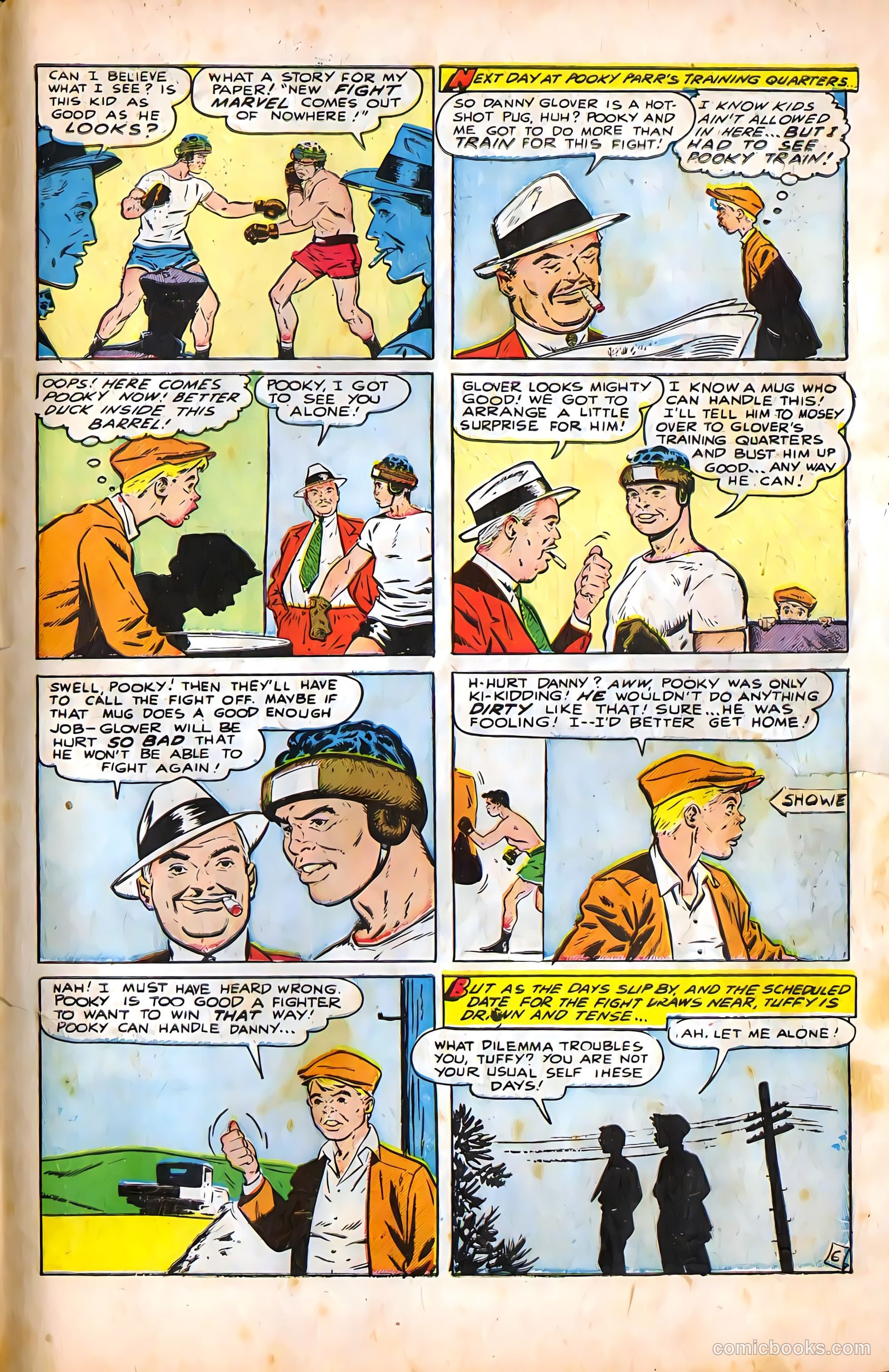 Mel Allen Sports Comics #5 (1949) — page 31 of 36