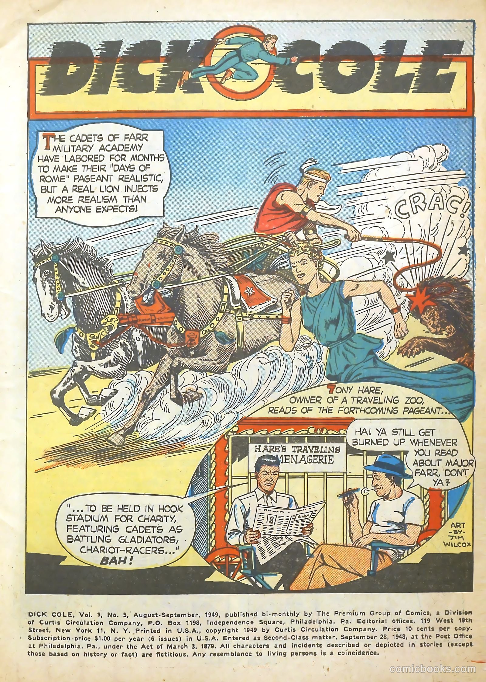 Dick Cole #5 (1948) — page 4 of 37