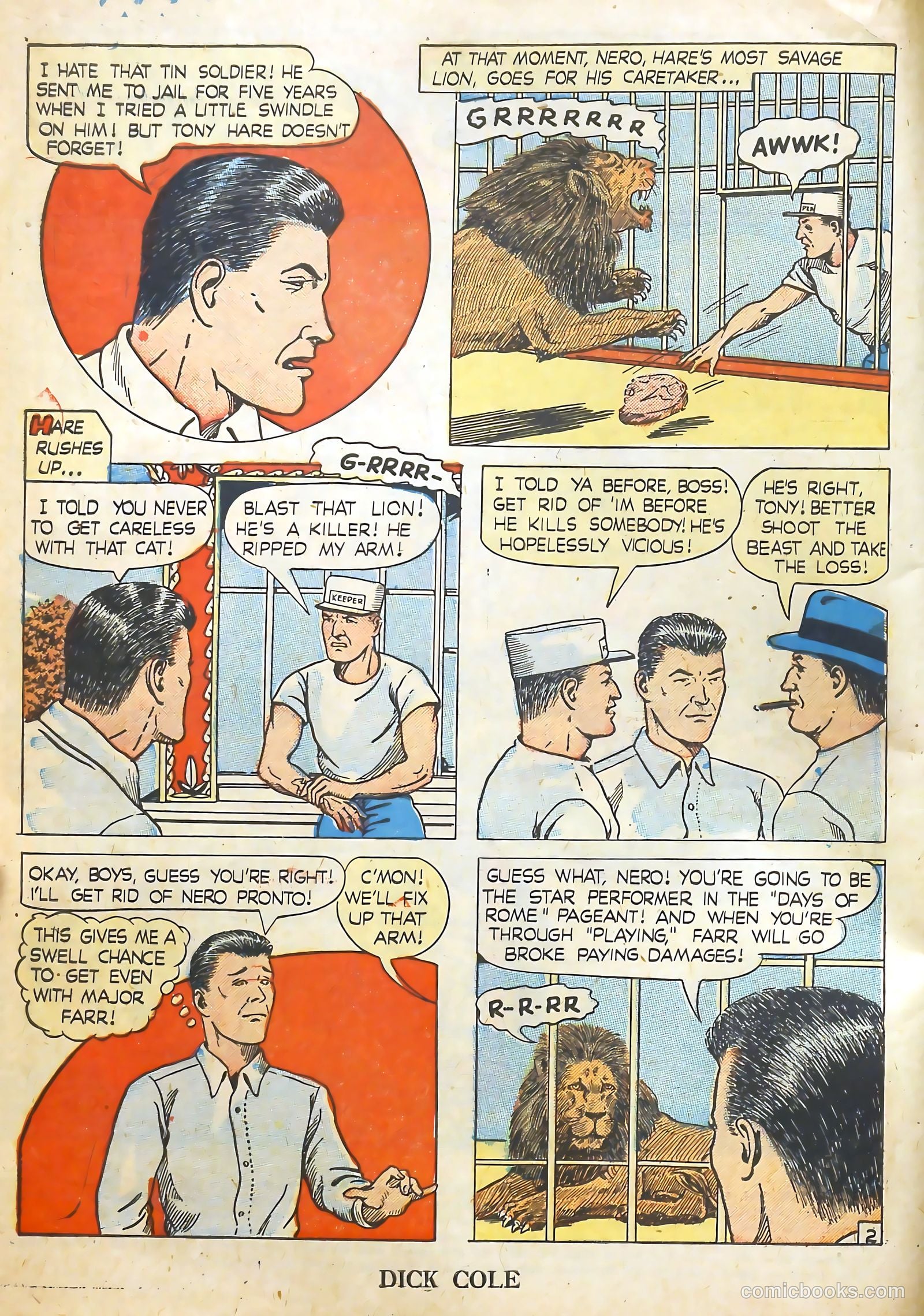 Dick Cole #5 (1948) — page 5 of 37
