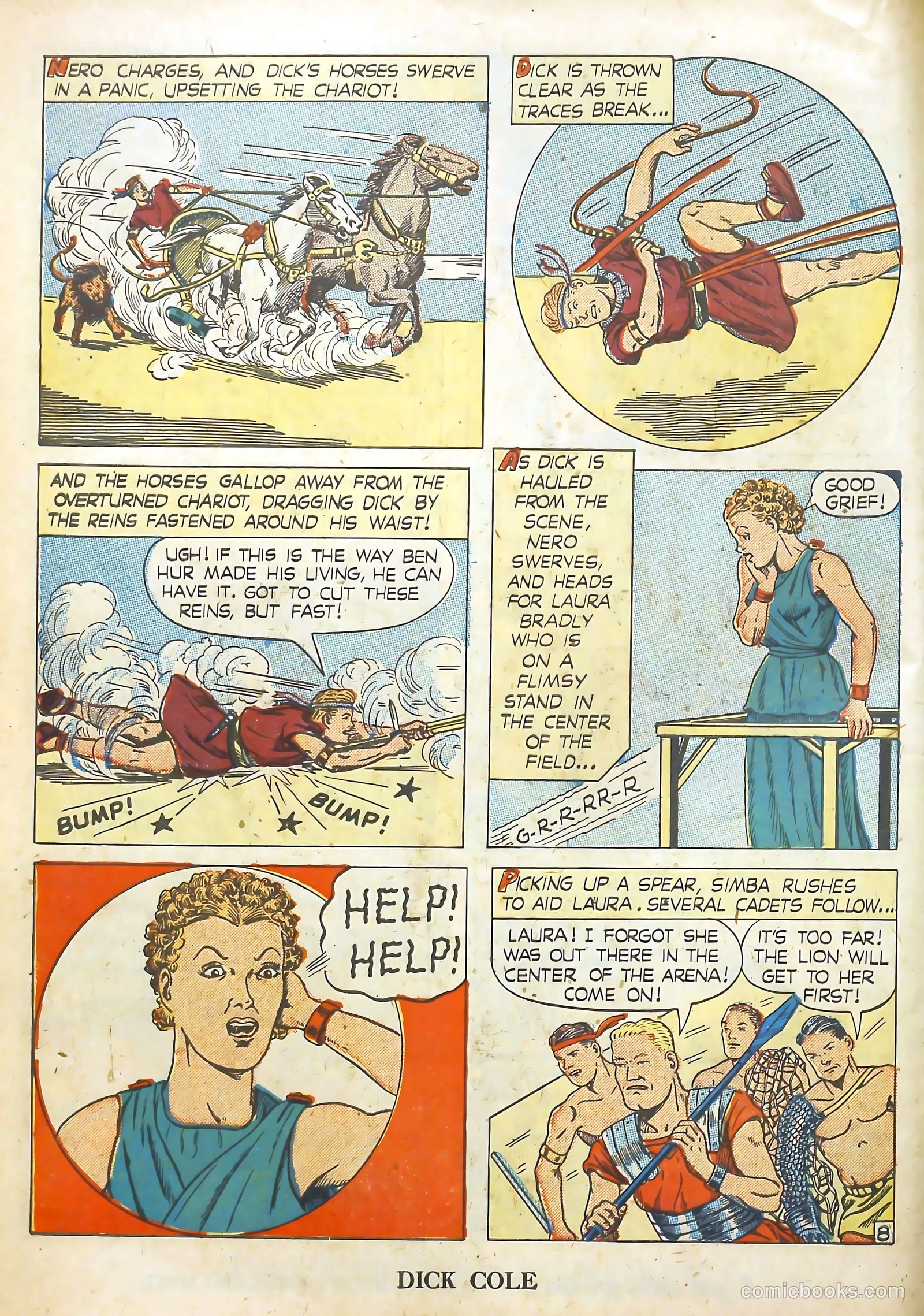 Dick Cole #5 (1948) — page 11 of 37