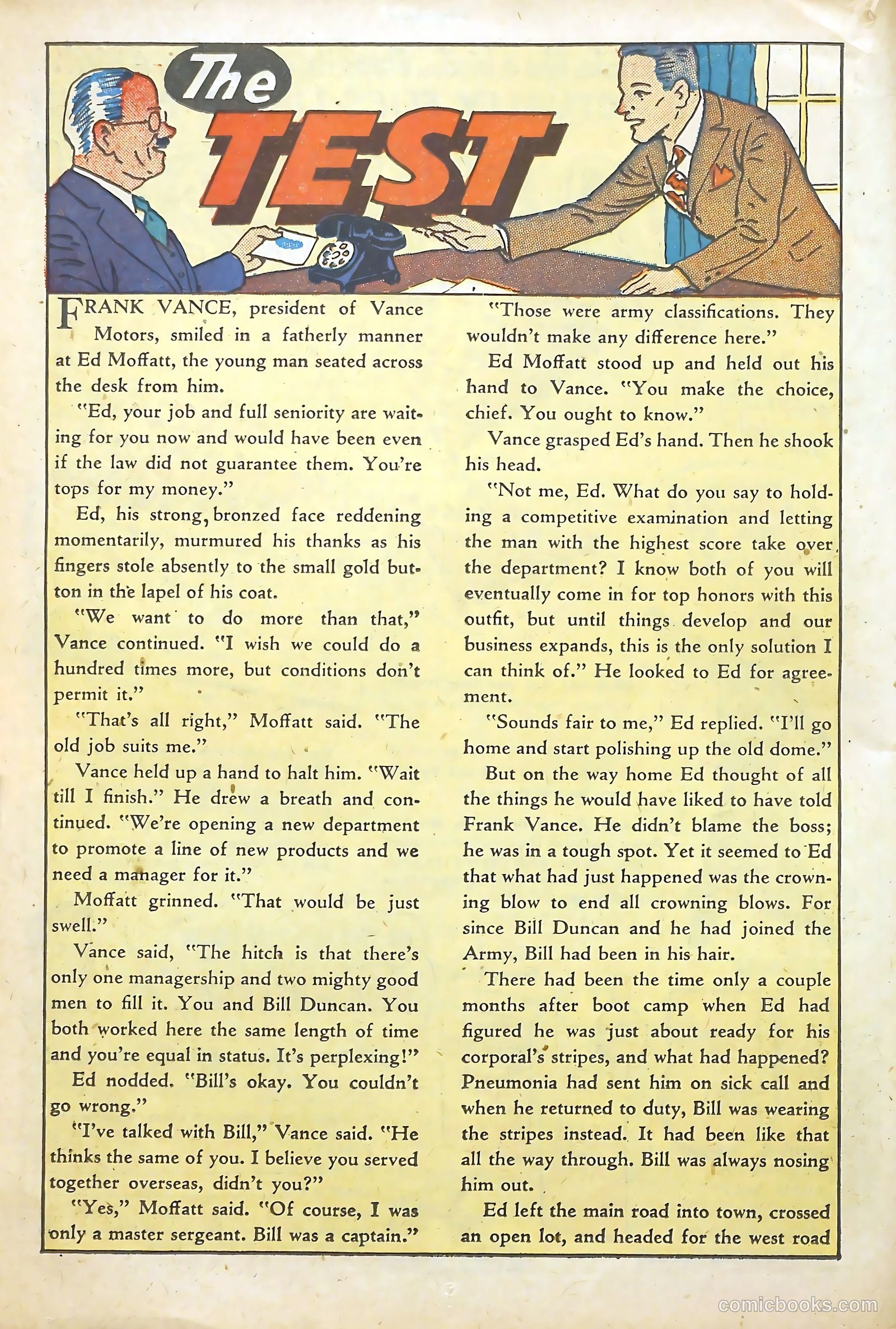 Dick Cole #5 (1948) — page 15 of 37