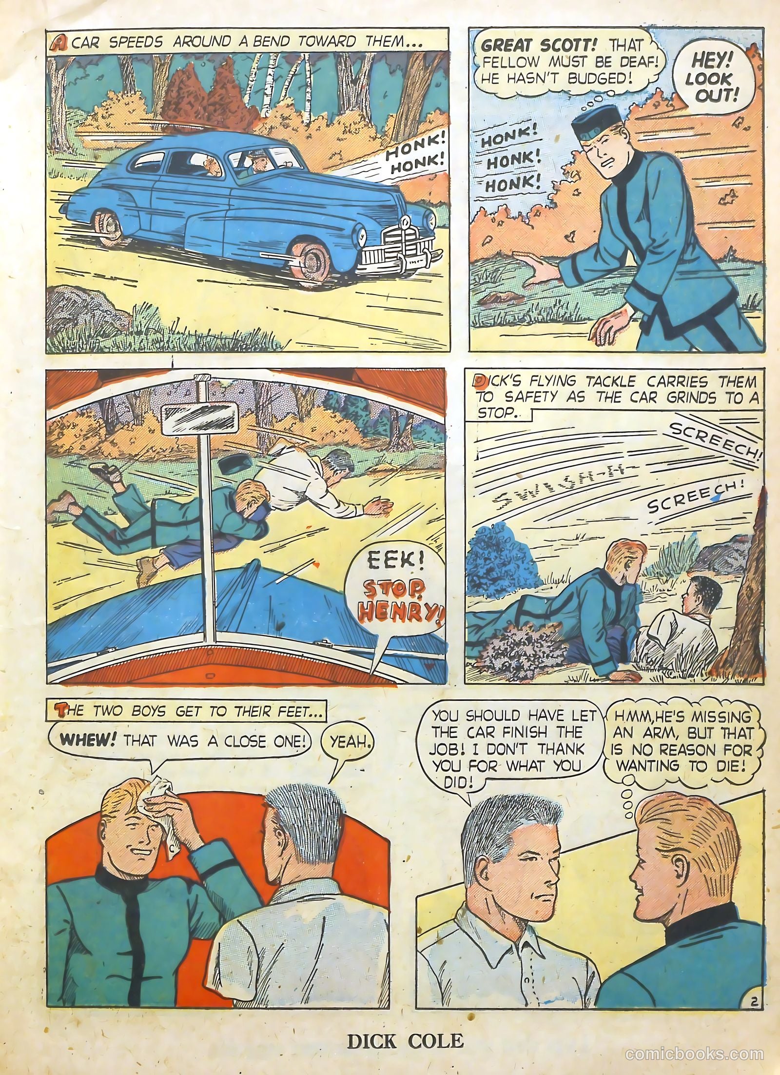 Dick Cole #5 (1948) — page 18 of 37