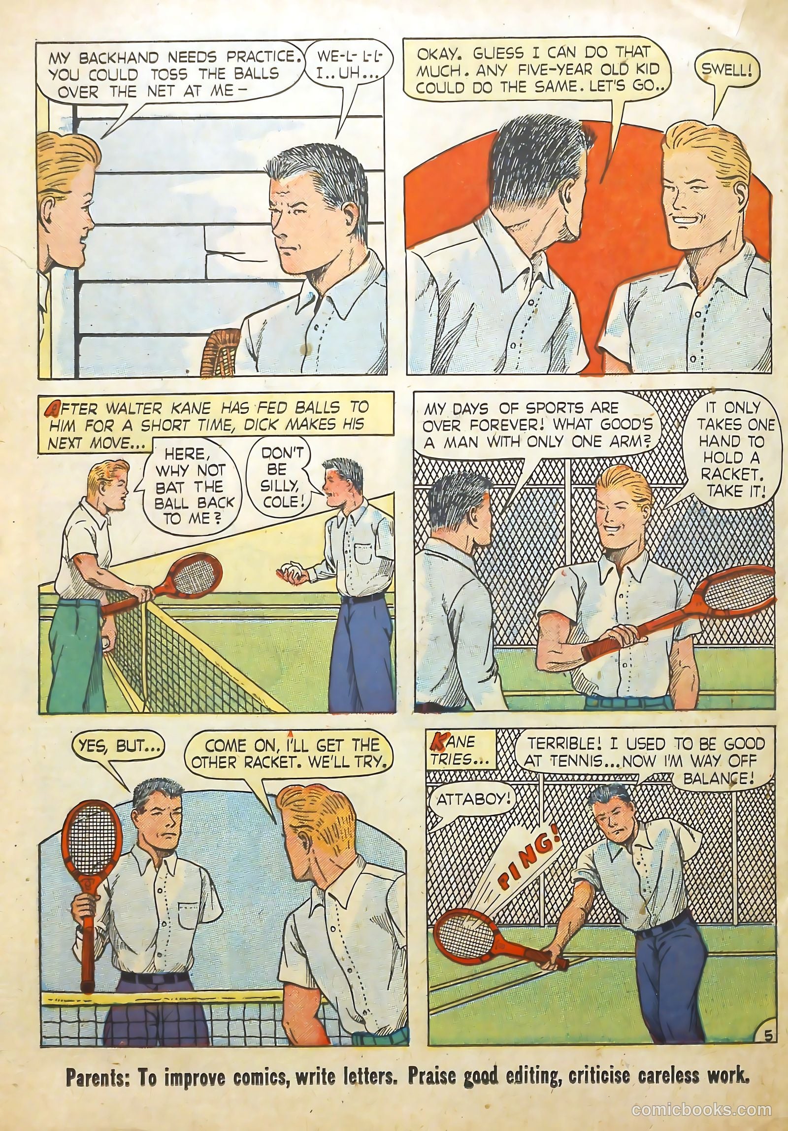 Dick Cole #5 (1948) — page 21 of 37