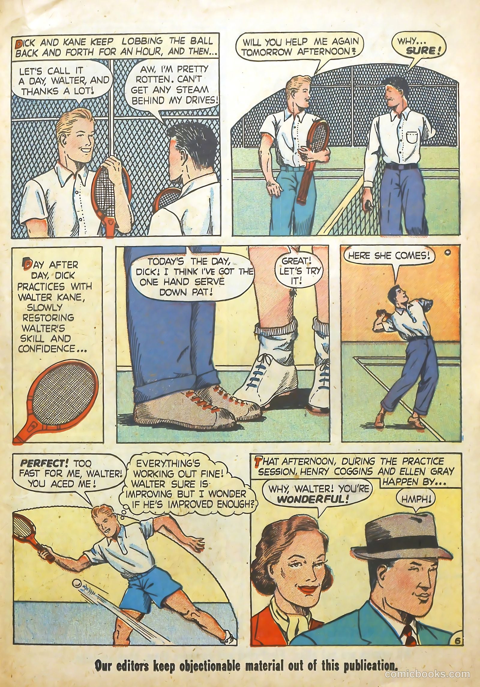 Dick Cole #5 (1948) — page 22 of 37