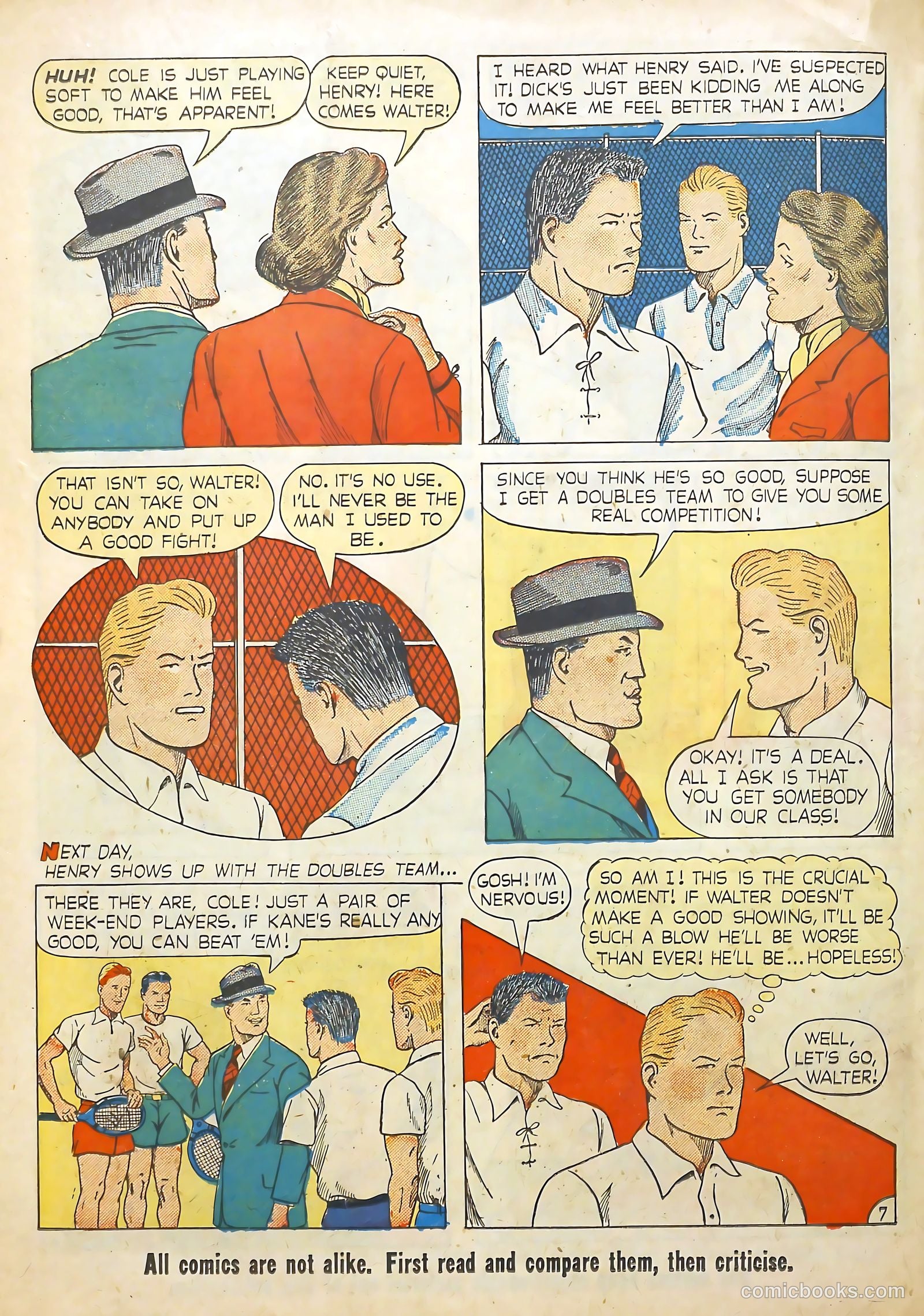 Dick Cole #5 (1948) — page 23 of 37