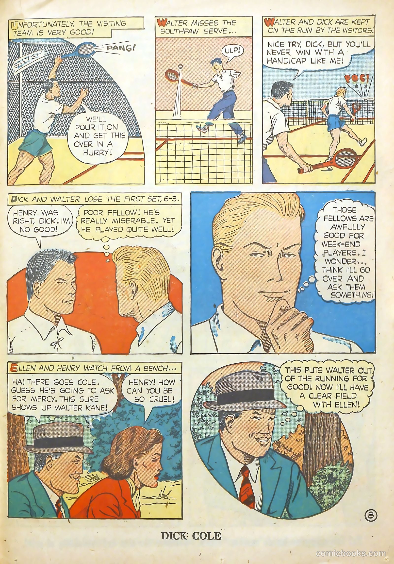 Dick Cole #5 (1948) — page 24 of 37